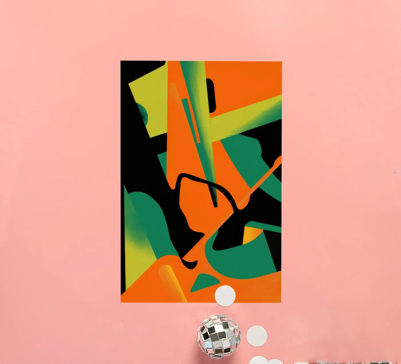 Bold Shape Abstract sticker by Obs Canvas