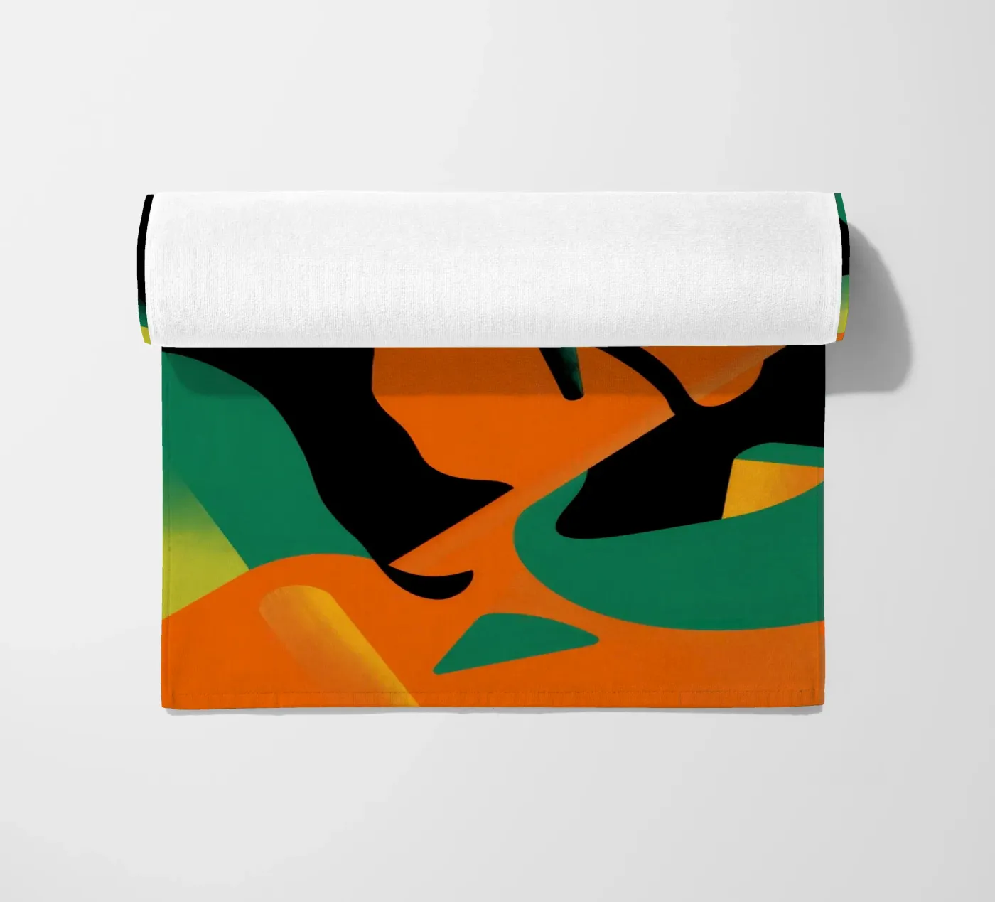 Bold Shape Abstrakt Strandtuch von Obs Canvas