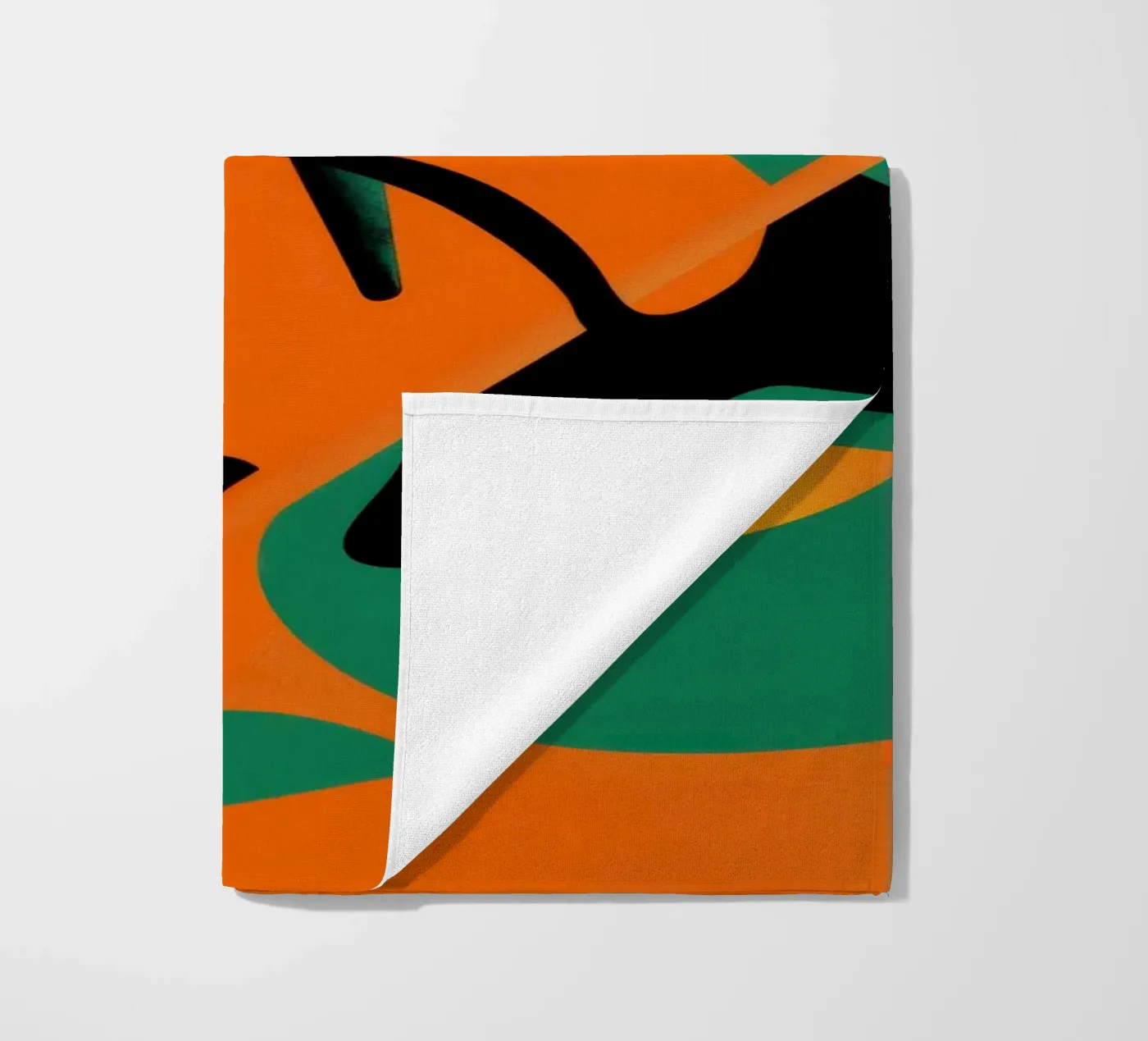 Bold Shape Abstrakt Strandtuch von Obs Canvas