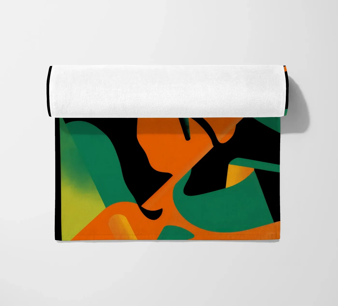 Bold Shape Abstrakt Strandtuch von Obs Canvas