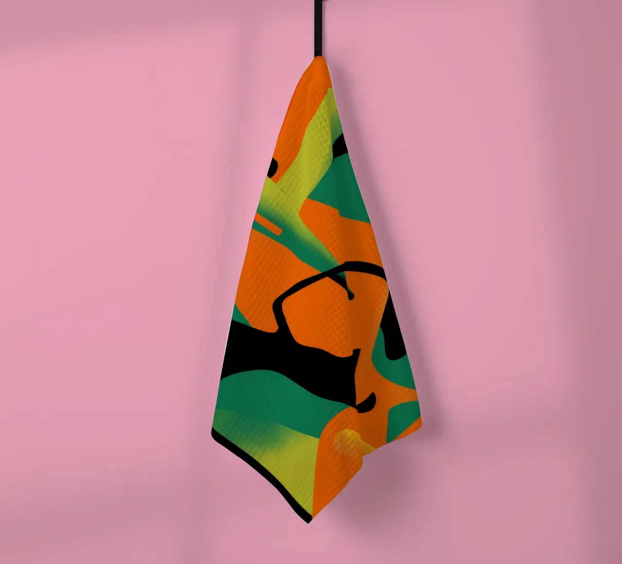 Vette Vorm Abstract theedoek van Obs Canvas