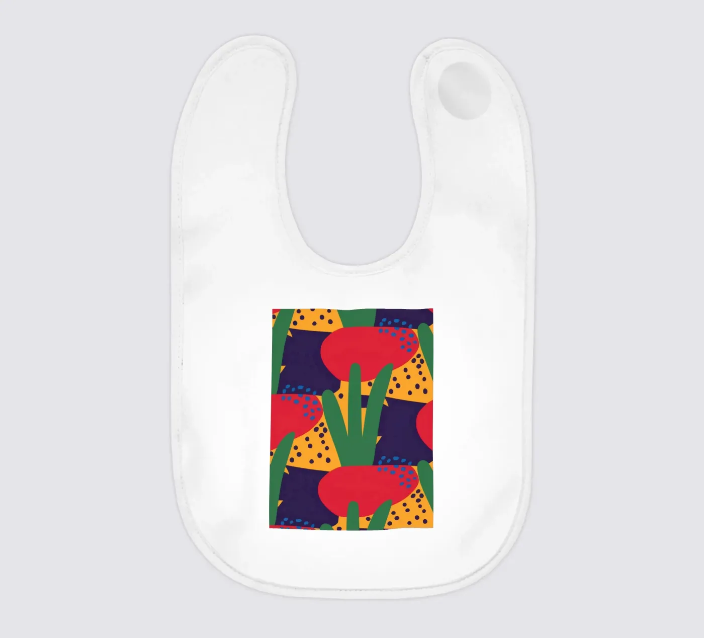 Red Beast Pattern bavaglino da Thistle Bloom