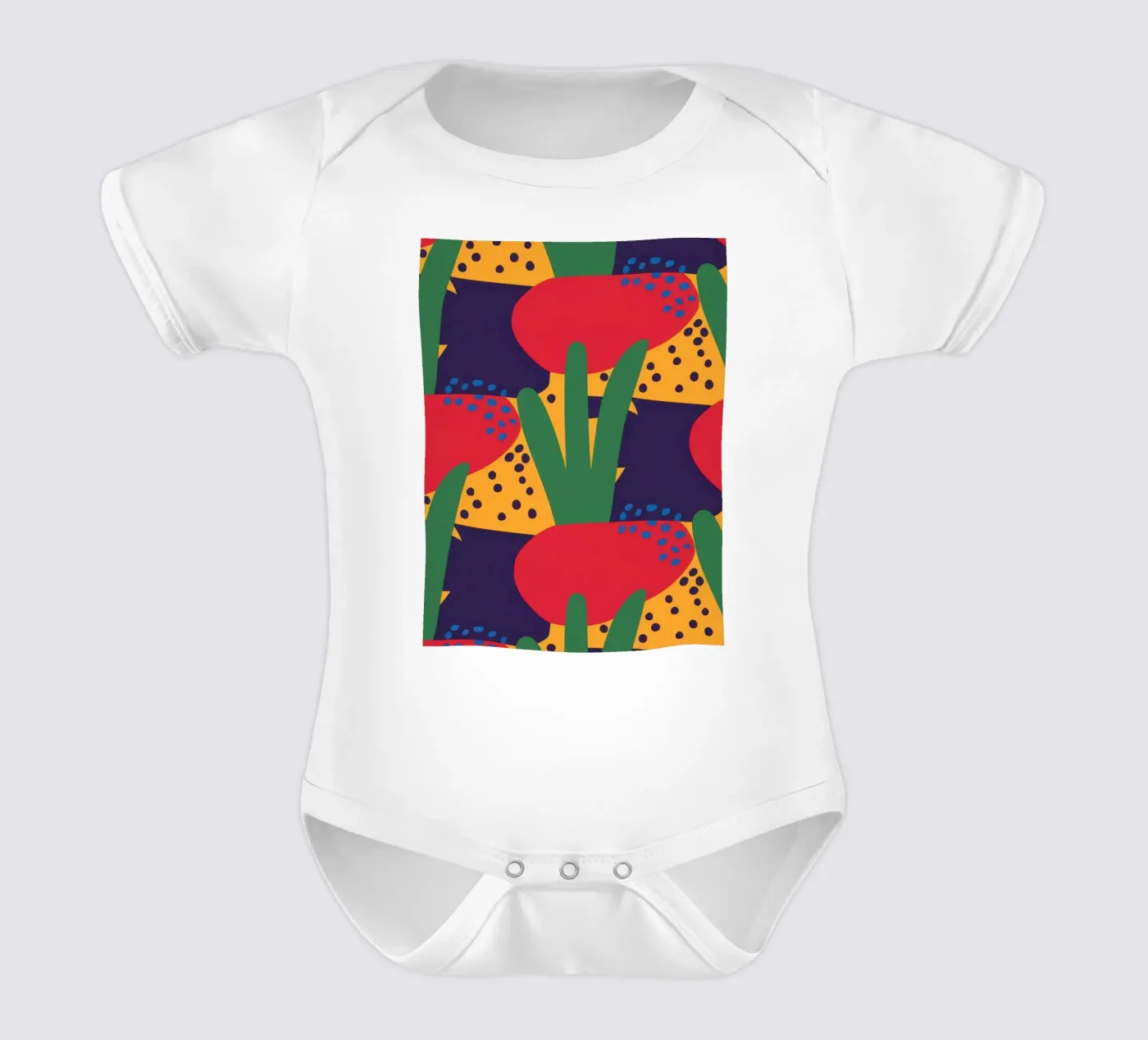 Motif de la bête rouge body bébé de Thistle Bloom
