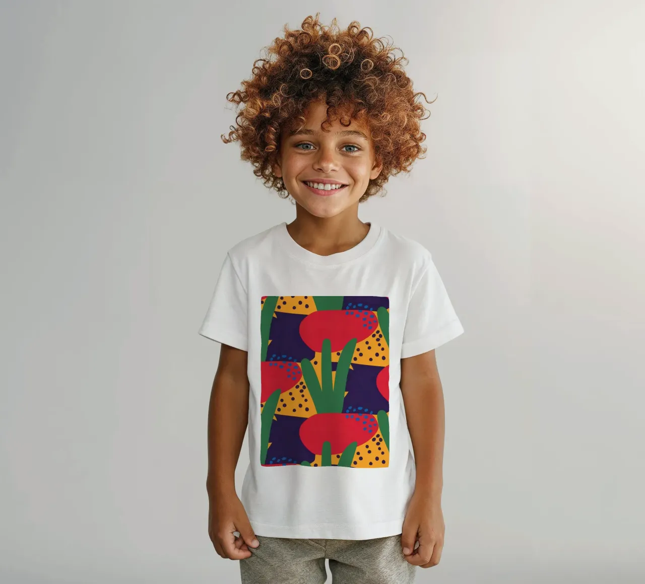 Modello Bestia Rossa t-shirt bambini da Thistle Bloom