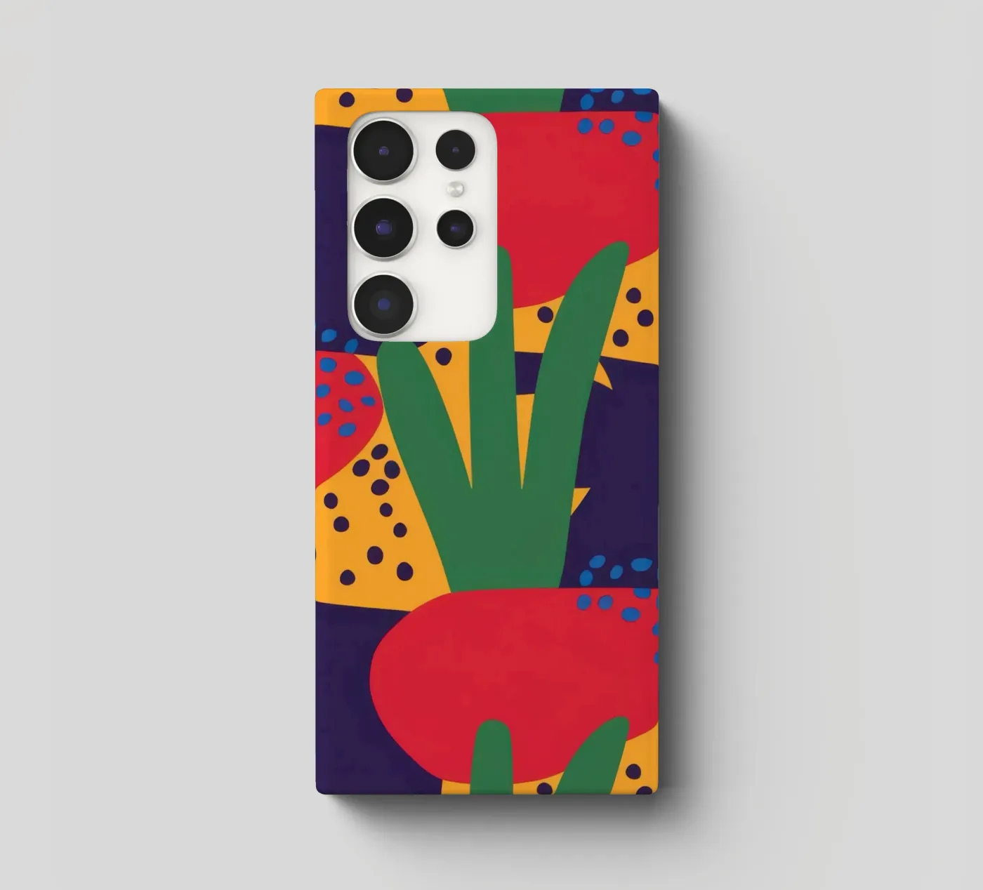 Modello Bestia Rossa cover samsung da Thistle Bloom