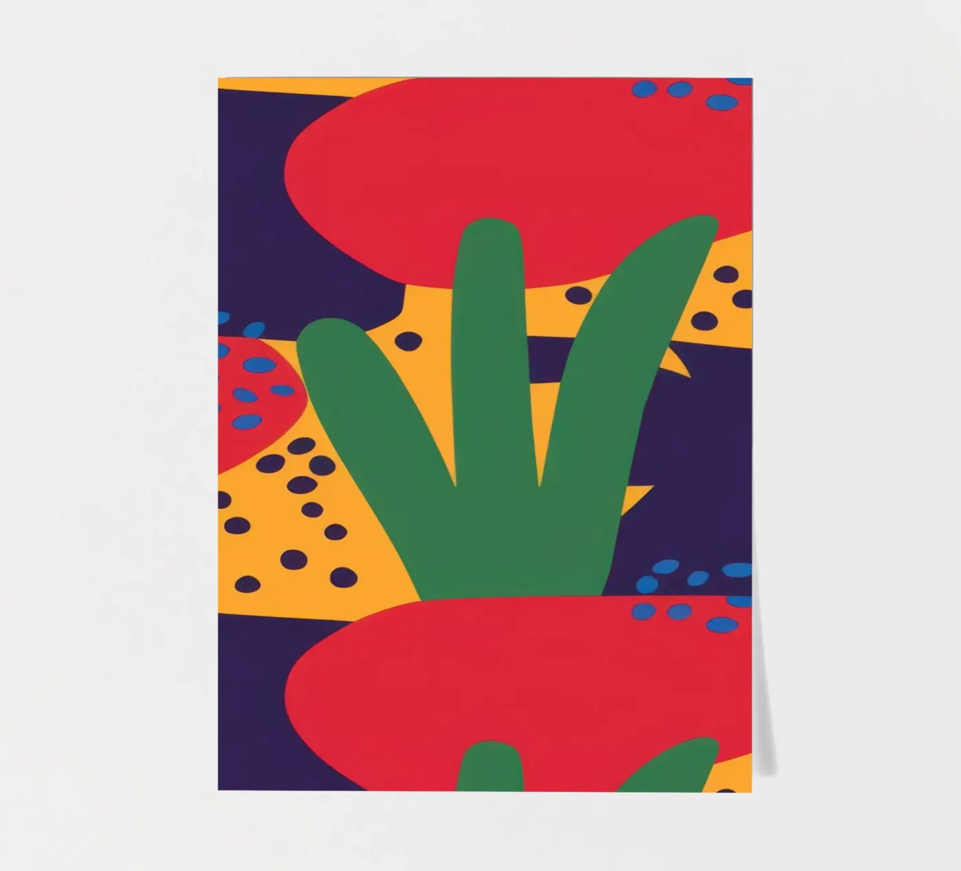 Red Beast Pattern foglio adesivo da Thistle Bloom