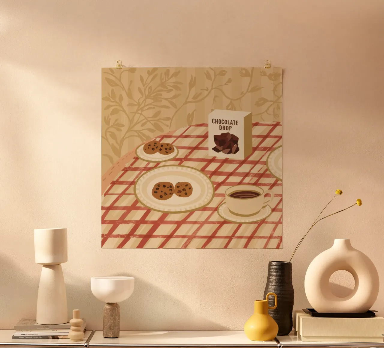 Momento biscotto accogliente poster da Frosh Pallete
