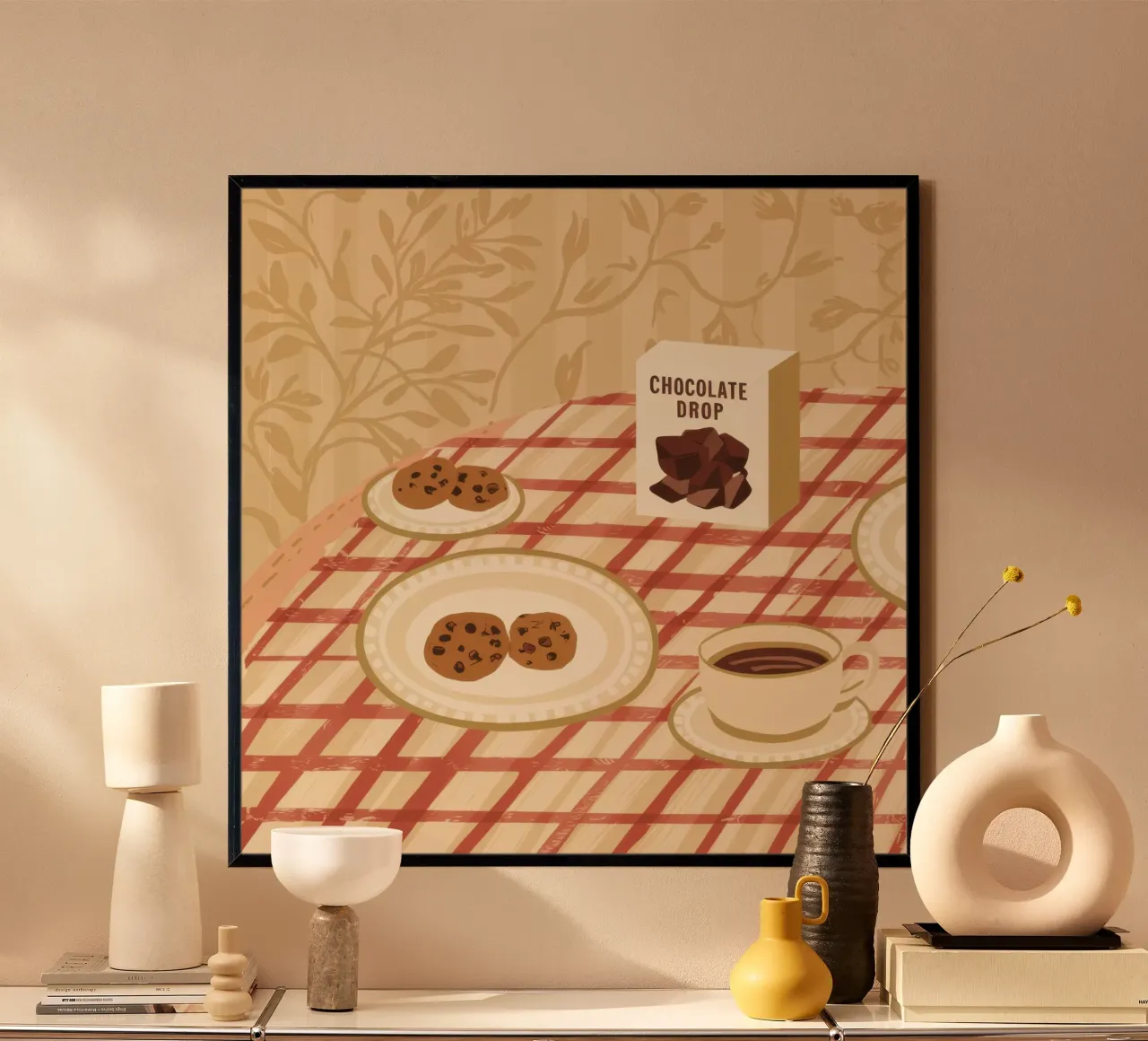 Momento biscotto accogliente poster da Frosh Pallete