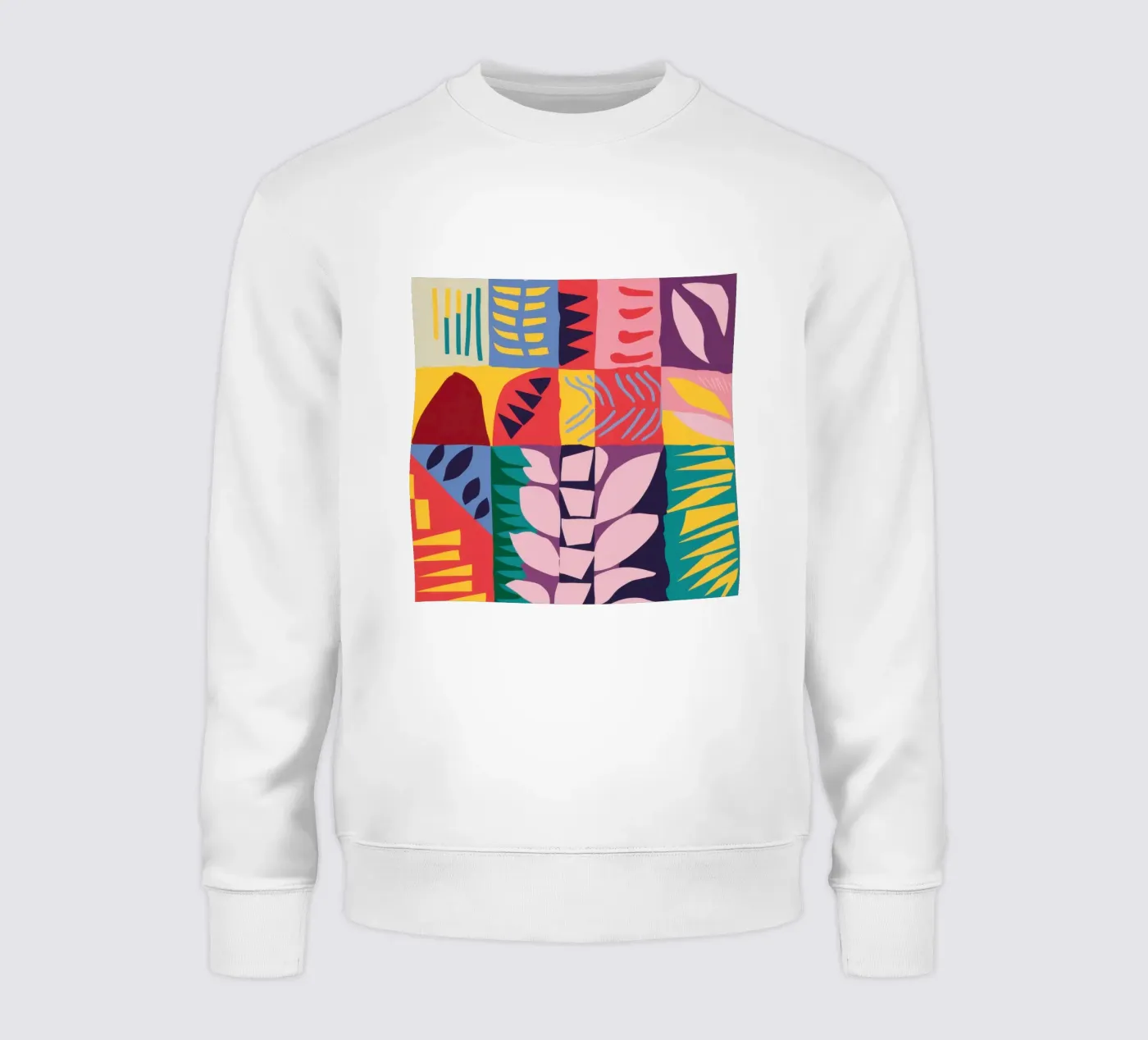 Patroonraster sweatshirt van Obs Canvas