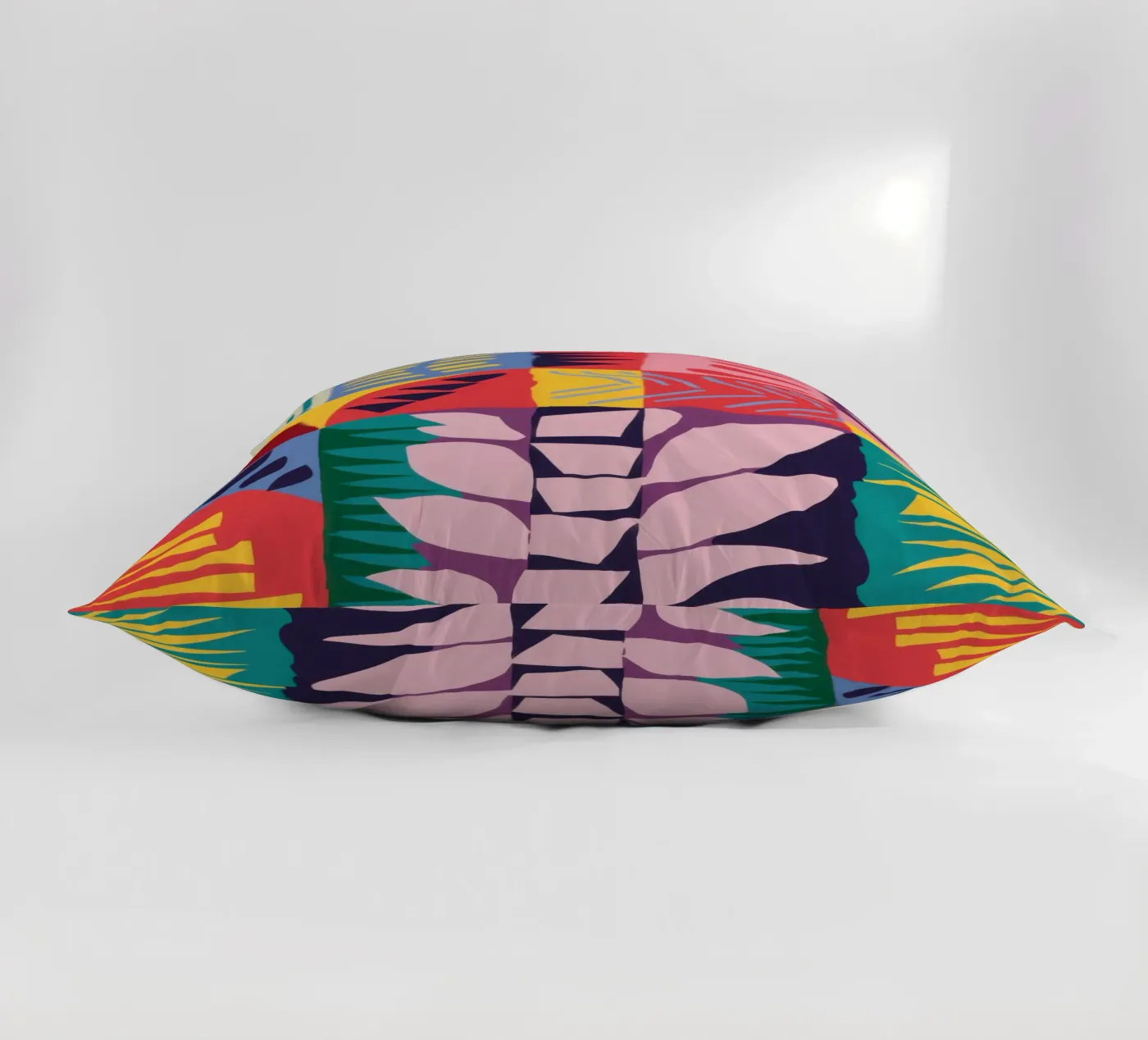 Grille en patchwork coussin de Obs Canvas