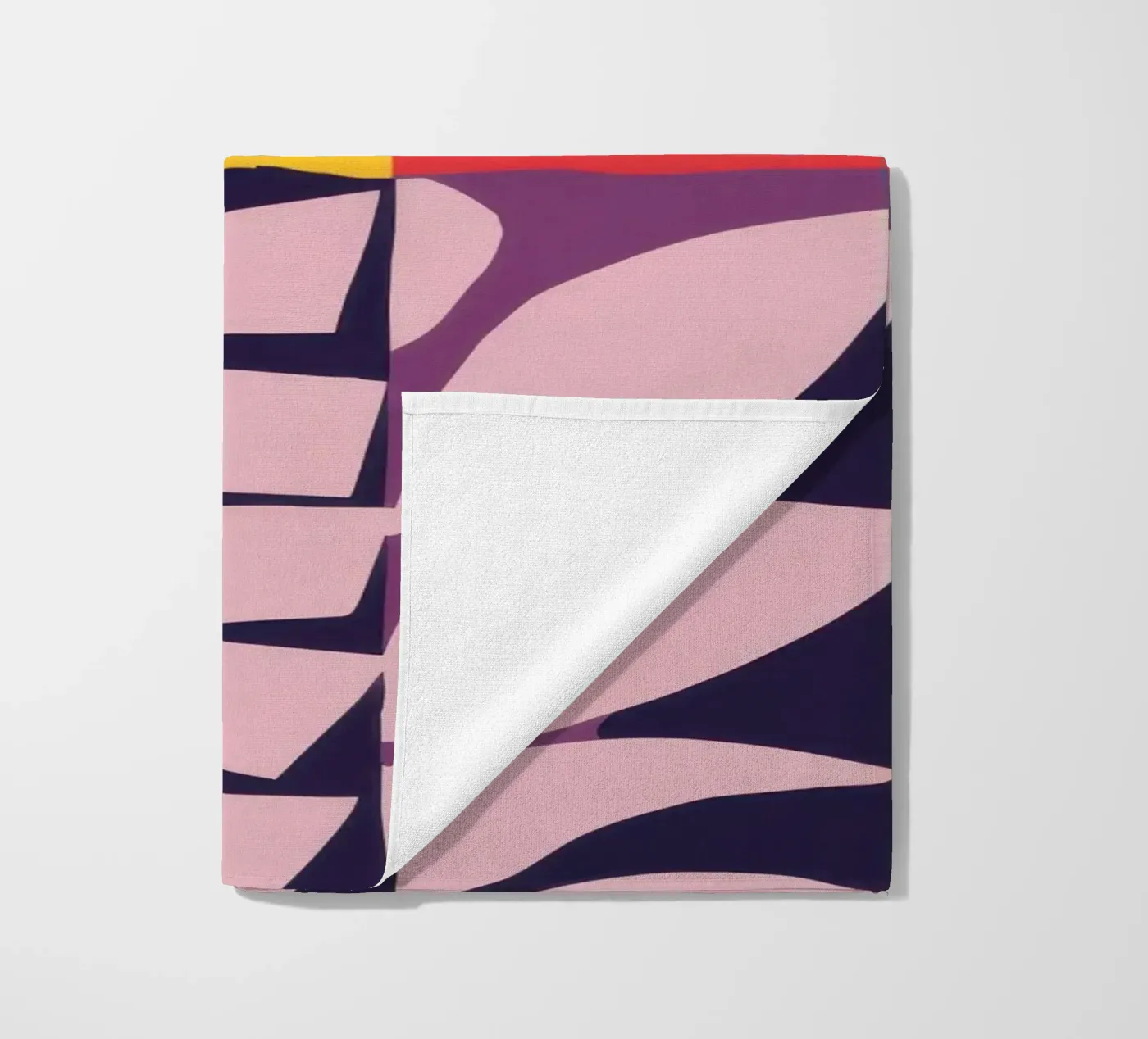 Patchwork Pattern Grid beach towel by Obs Canvas