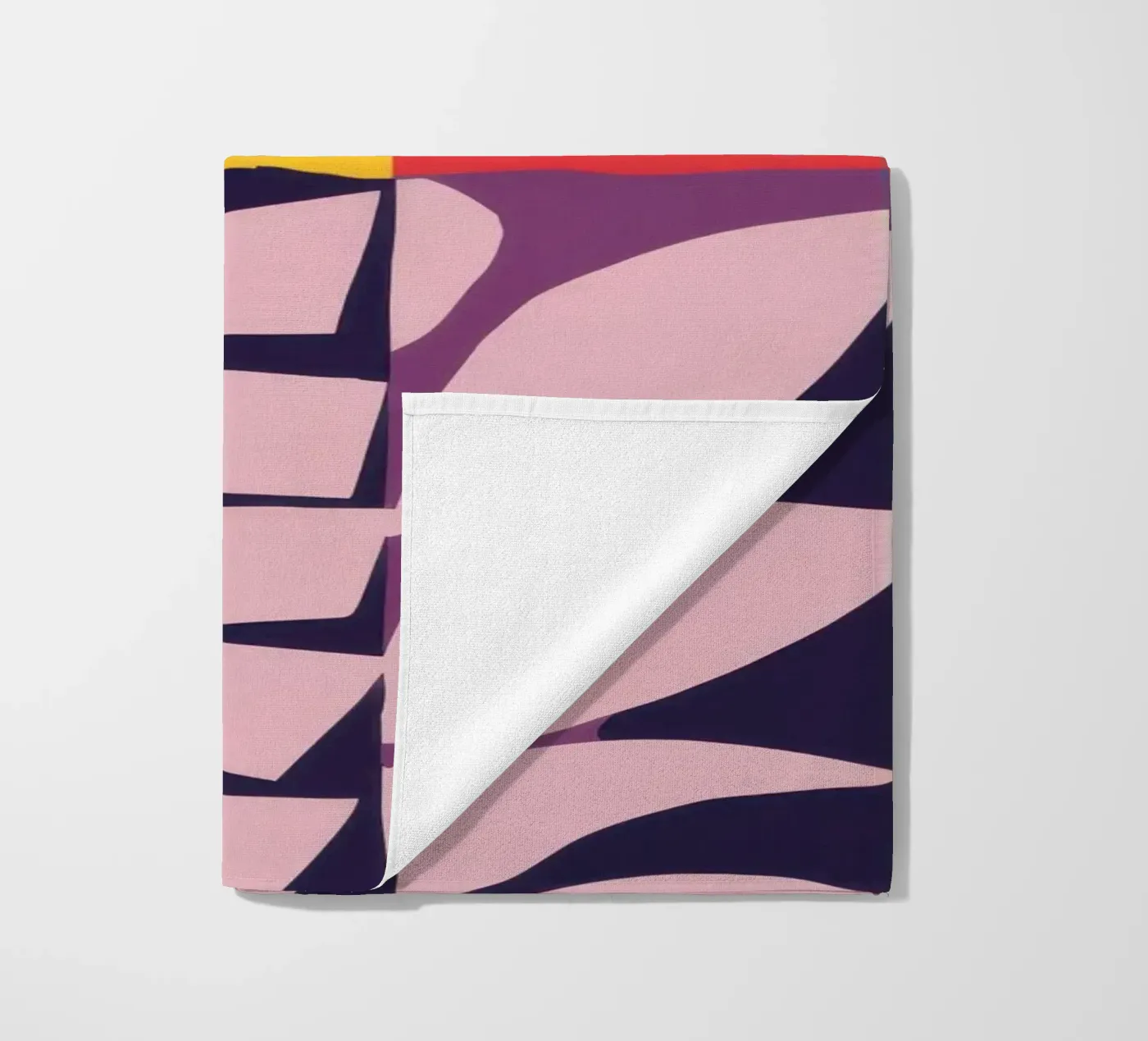 Patchwork Pattern Grid strandhanddoek van Obs Canvas