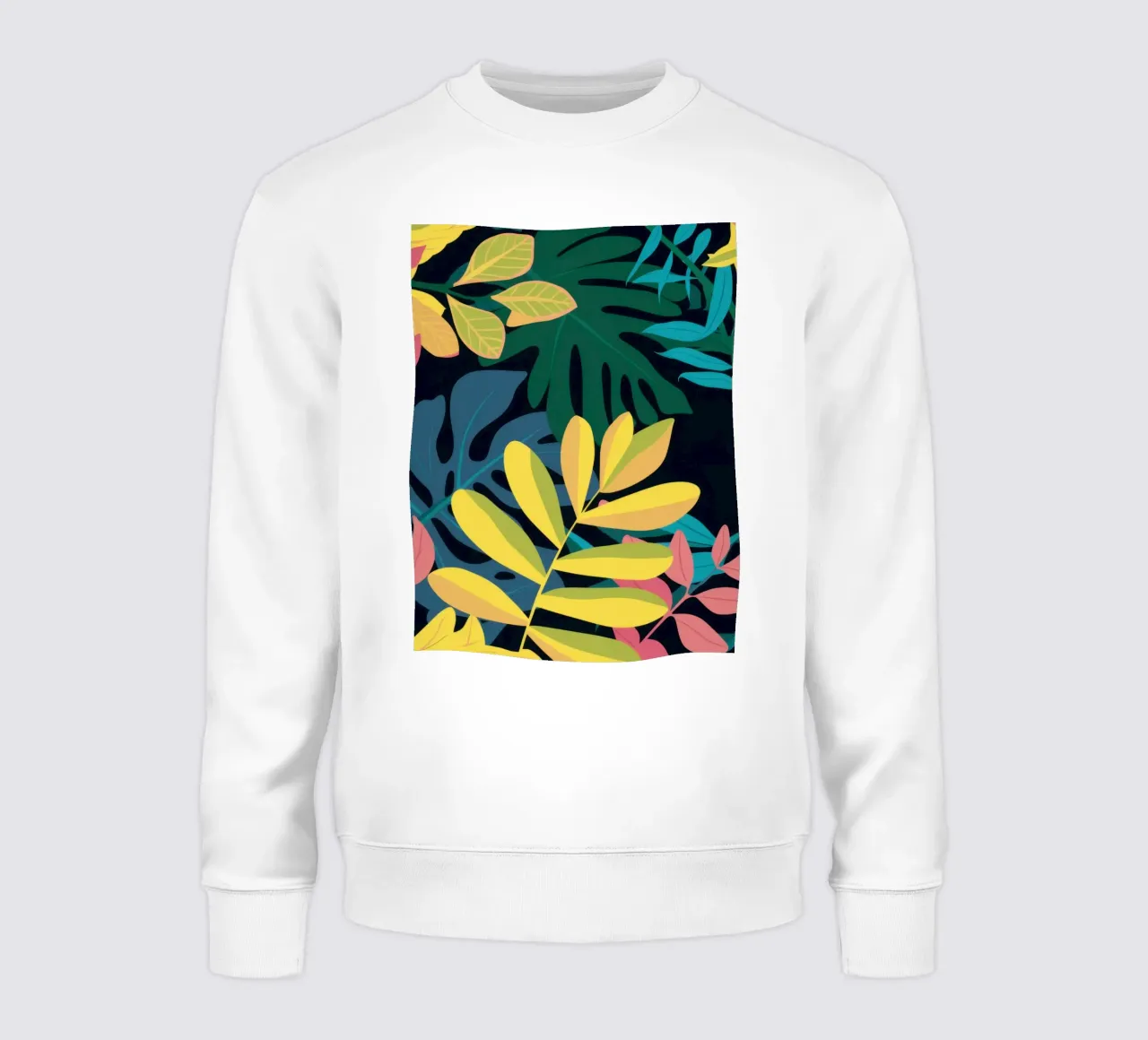 Golden Leaves at Night sweatshirt by Thistle Bloom