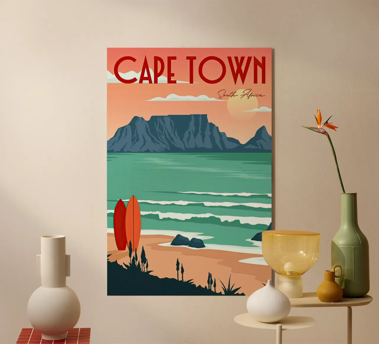 Viaggio Capetown Sudafrica plexiglass da Hollyhully