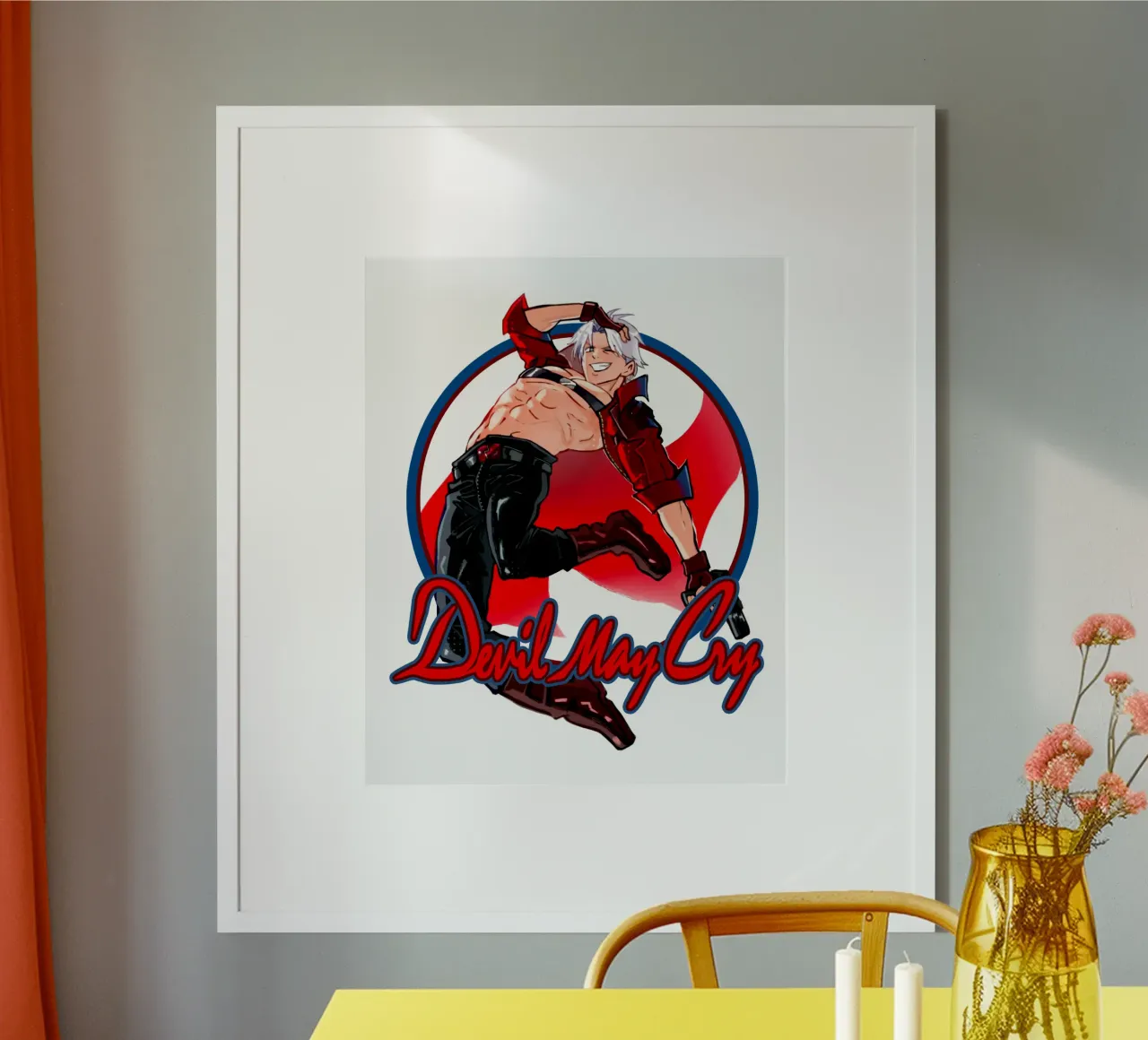 Devil May Cry 1 hahnemühle by https://www.juniqe.com/uk/shop/Henndraws