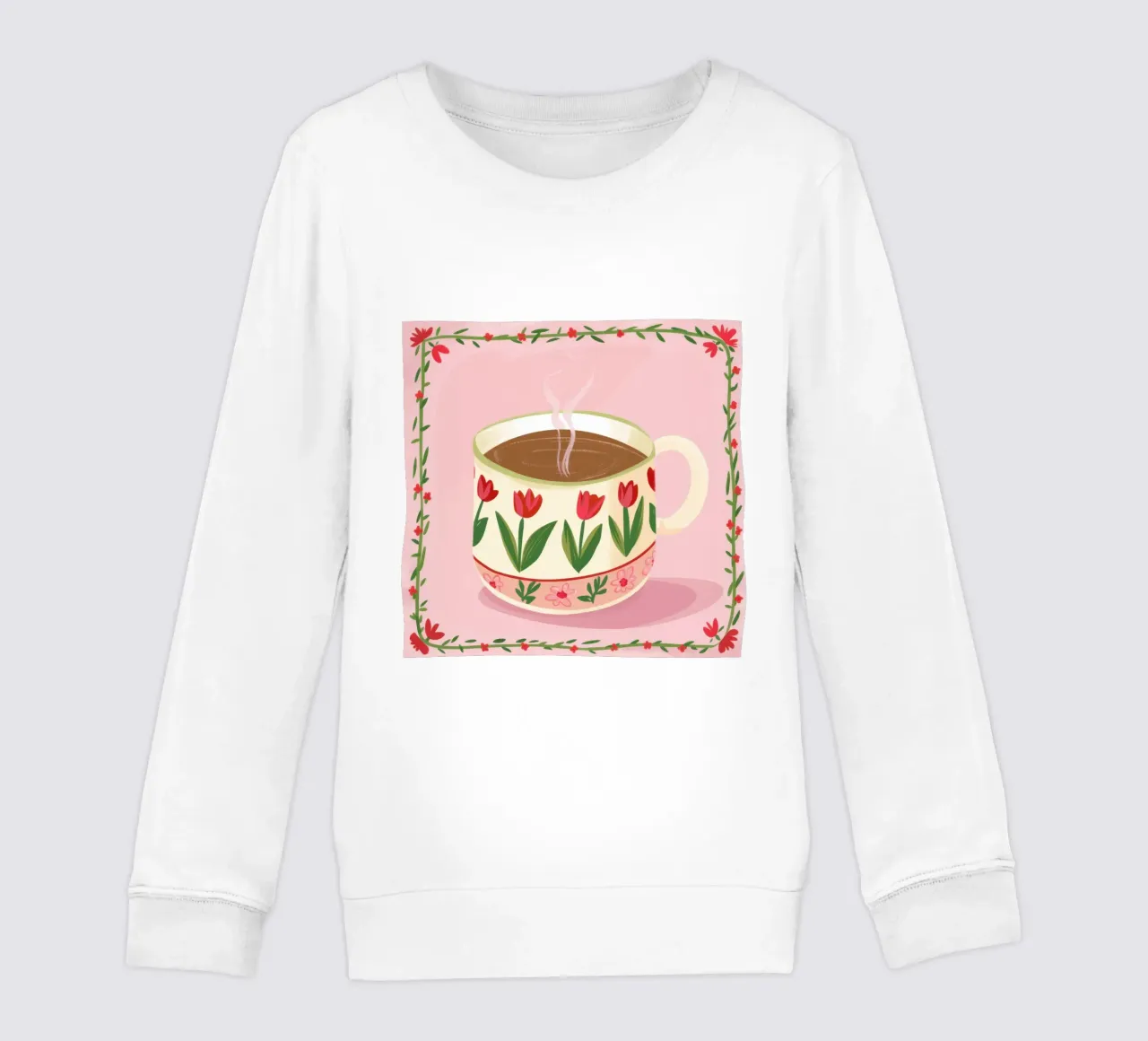 Caffè Tulipano Amore felpa bambino da Frosh Pallete