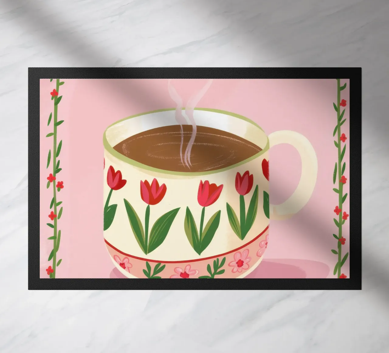 Caffè Tulipano Amore zerbino da Frosh Pallete