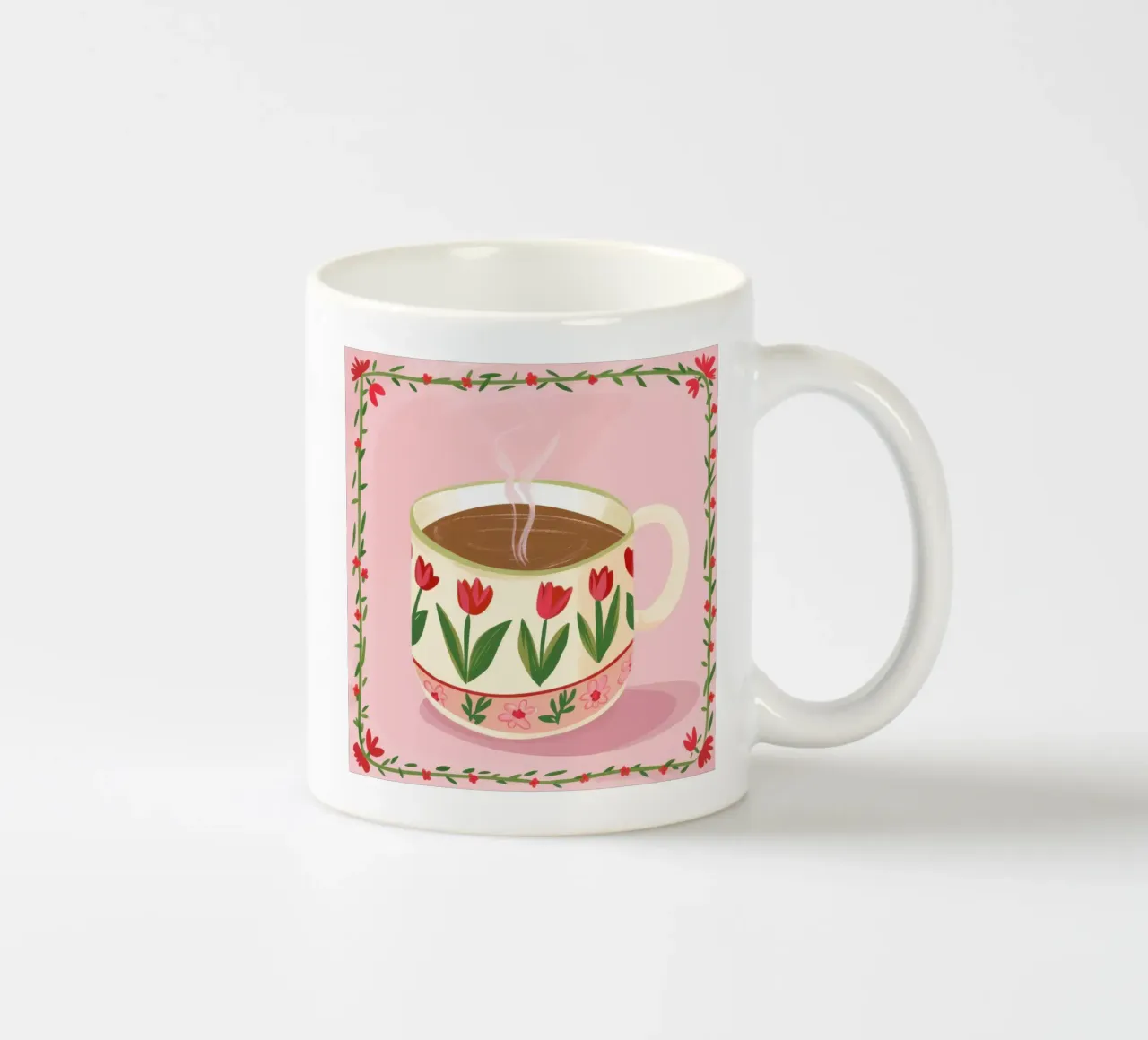 Caffè Tulipano Amore tazza in ceramica da Frosh Pallete