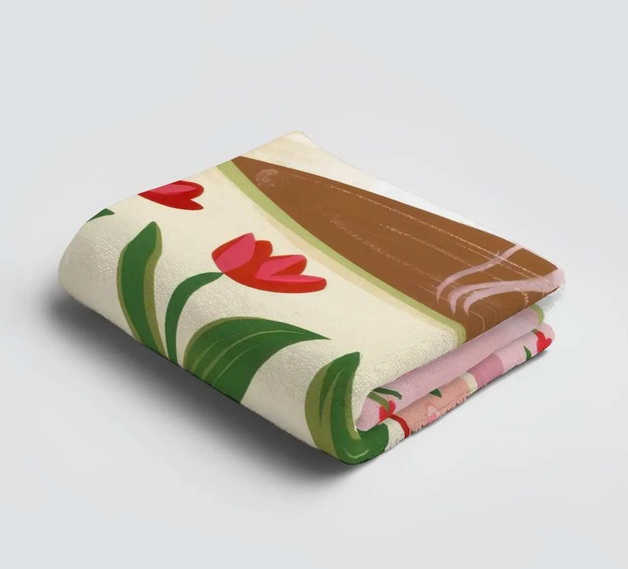 Caffè Tulipano Amore asciugamano da bagno da Frosh Pallete