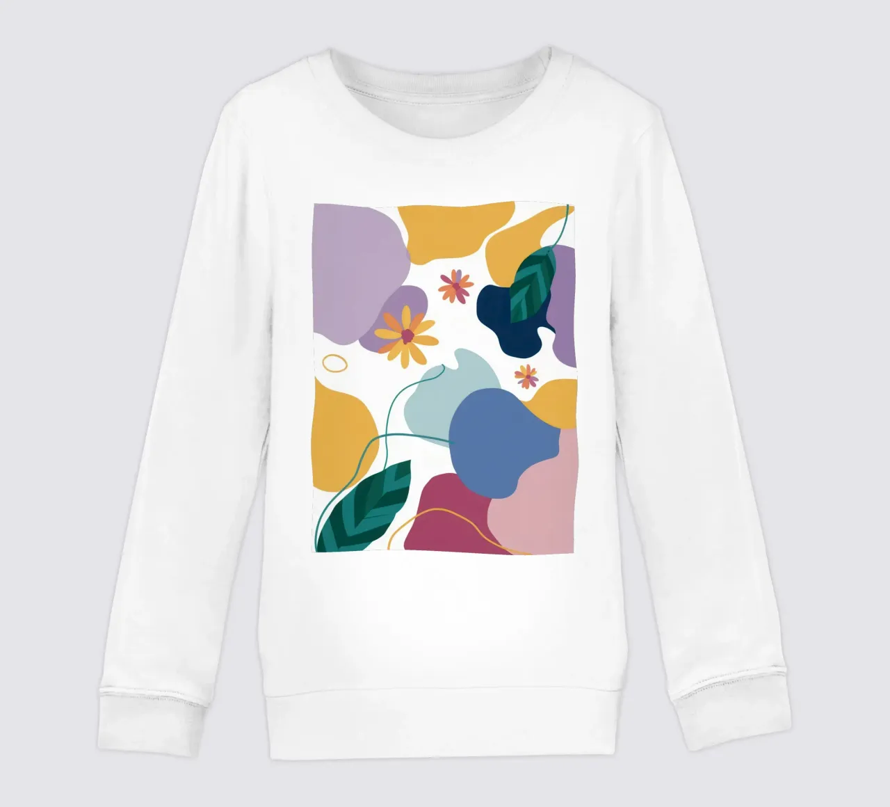 Suave flujo abstracto sudadera para niño de Obs Canvas
