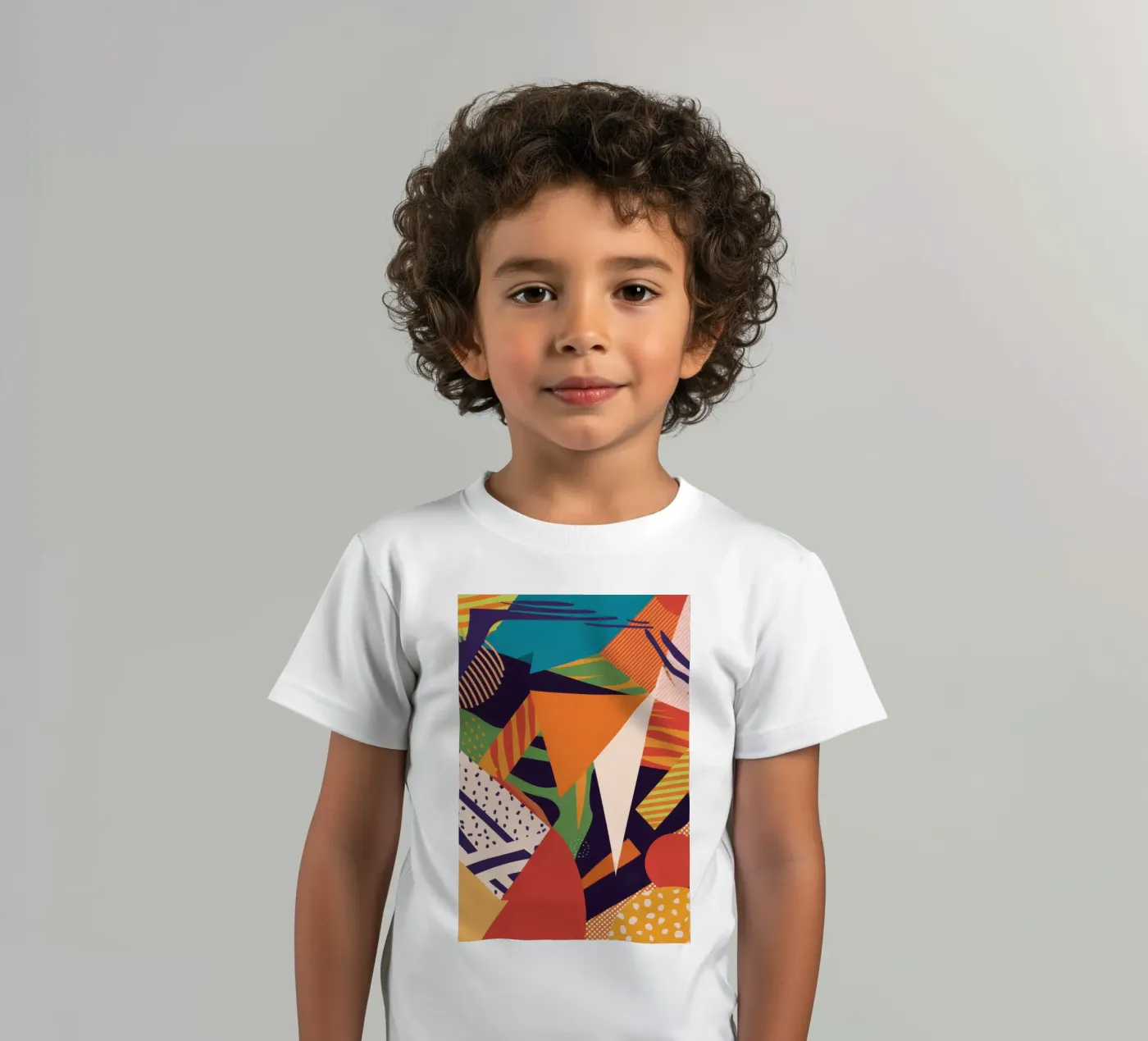 Vibrant Pattern Collage t-shirt bambini da Frosh Pallete