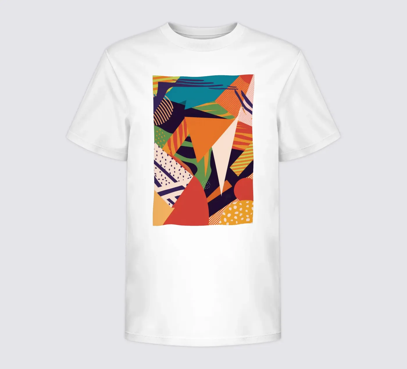 Vibrant Pattern Collage t-shirt bambini da Frosh Pallete