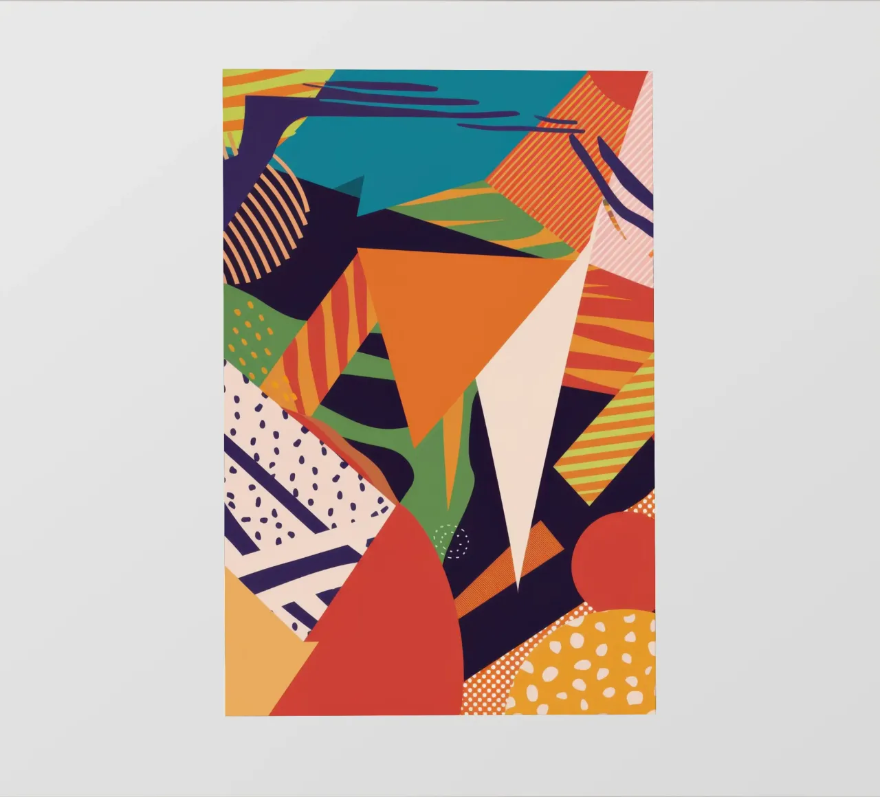 Vibrant Pattern Collage photo wallpaper by Frosh Pallete