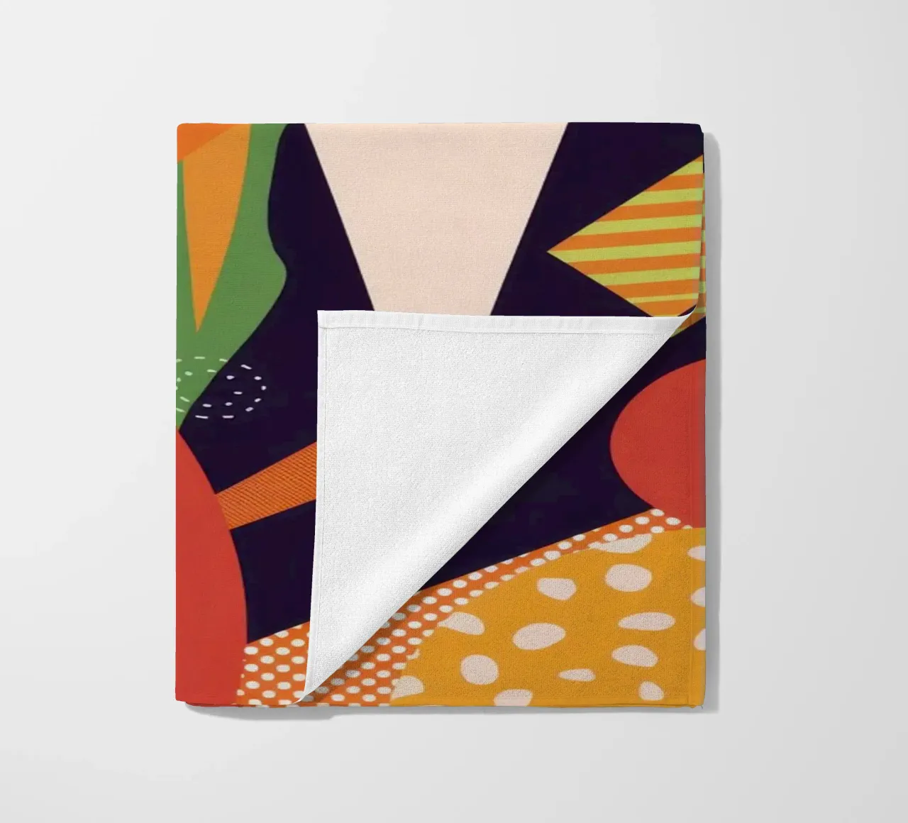 Collage di motivi vibranti telo mare da Frosh Pallete