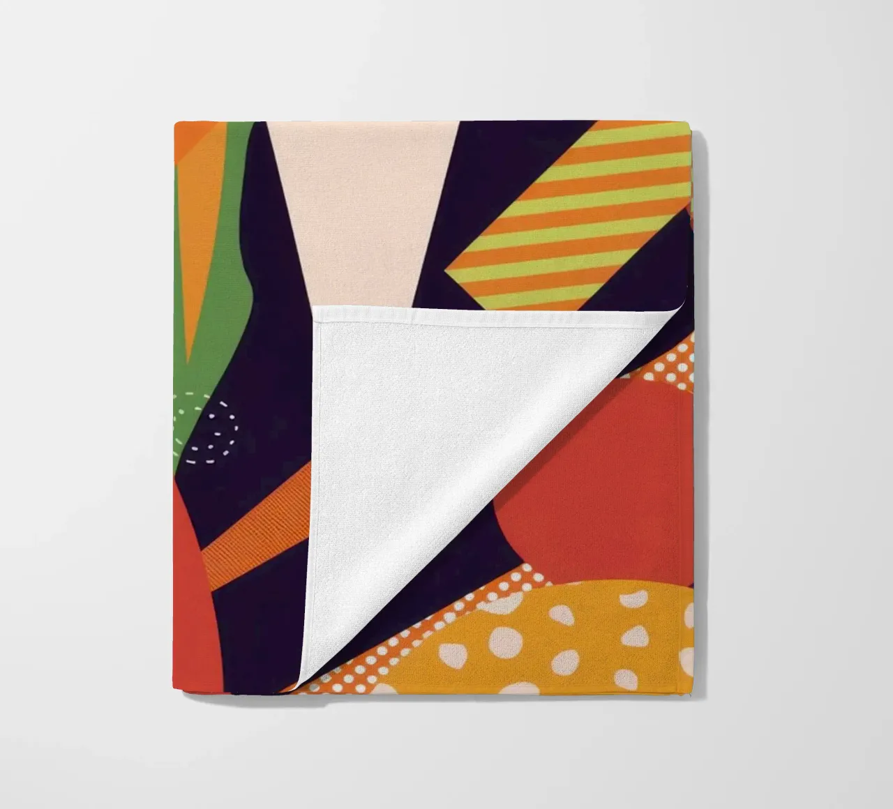 Collage di motivi vibranti telo mare da Frosh Pallete