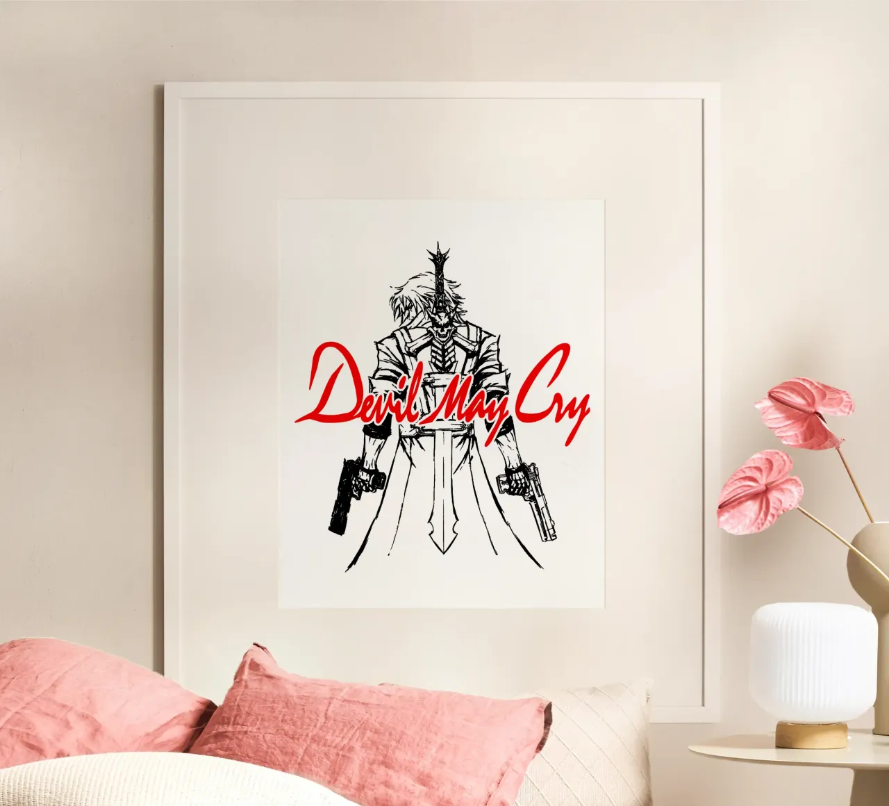 Devil May Cry 5 poster da https://www.juniqe.com/uk/shop/Henndraws