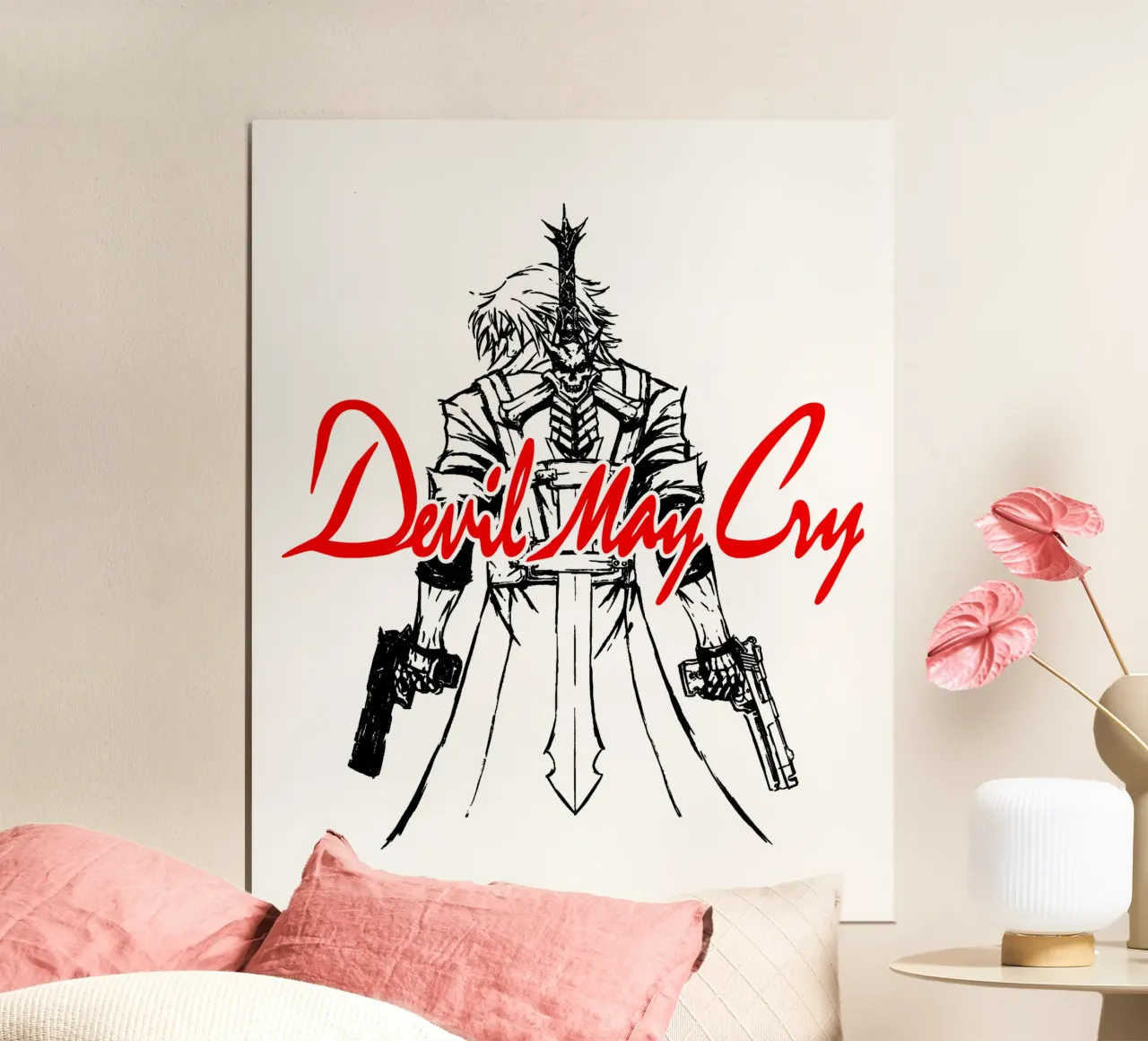 Devil May Cry 5 poster da https://www.juniqe.com/uk/shop/Henndraws