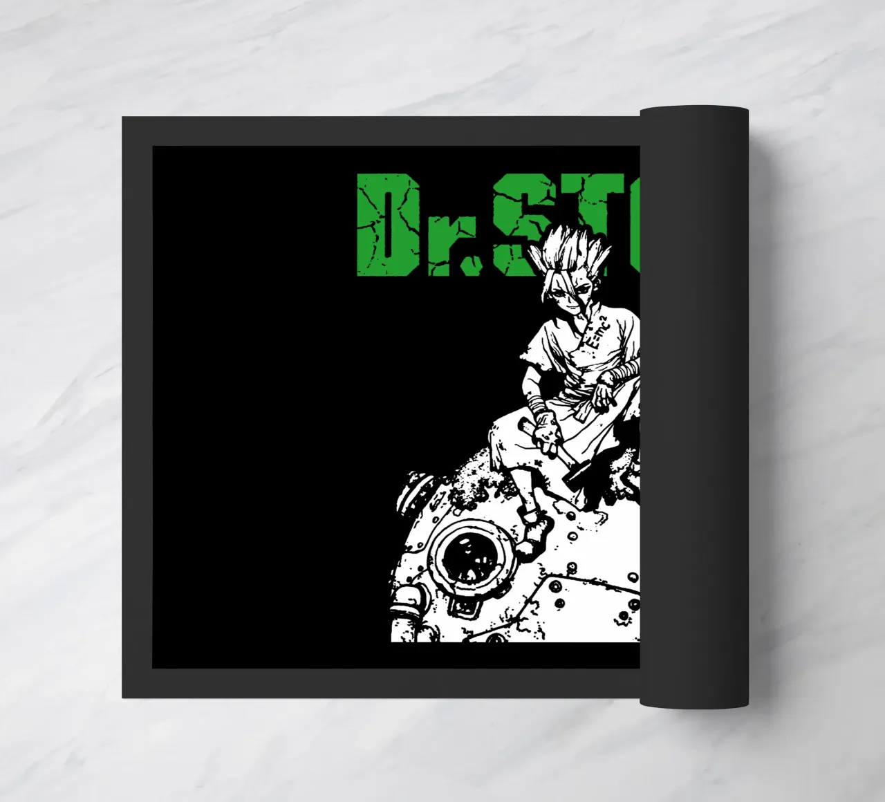 Dr. Stone Stagione 3 V1 zerbino da https://www.juniqe.com/uk/shop/Henndraws
