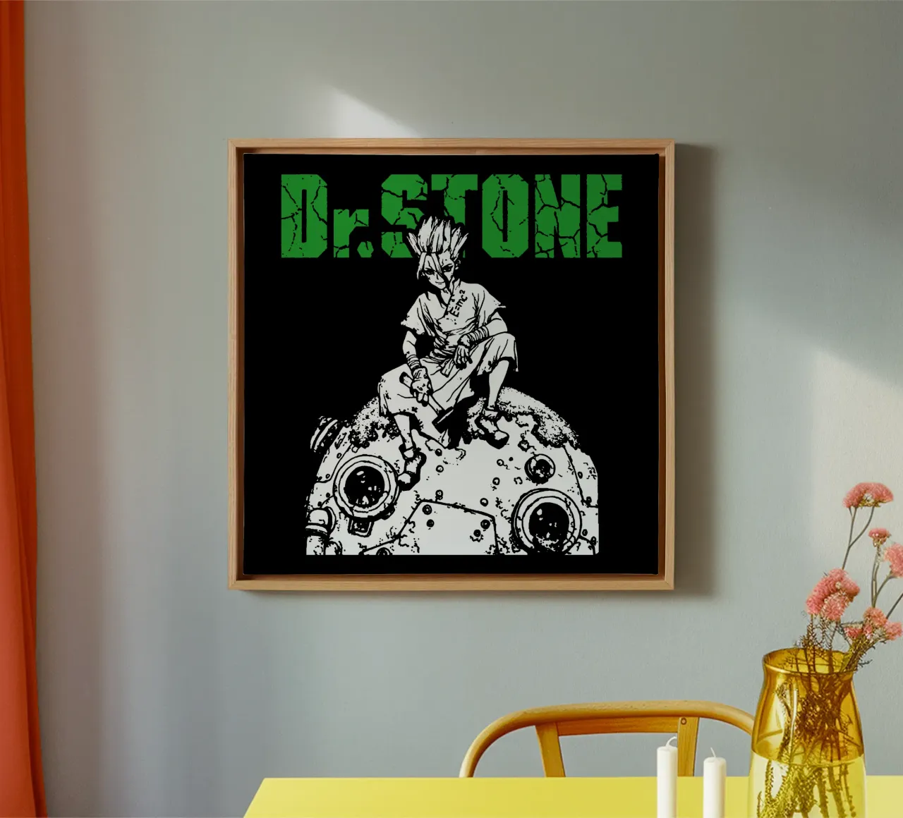 Dr. Stone Staffel 3 V1 Leinwand von https://www.juniqe.com/uk/shop/Henndraws