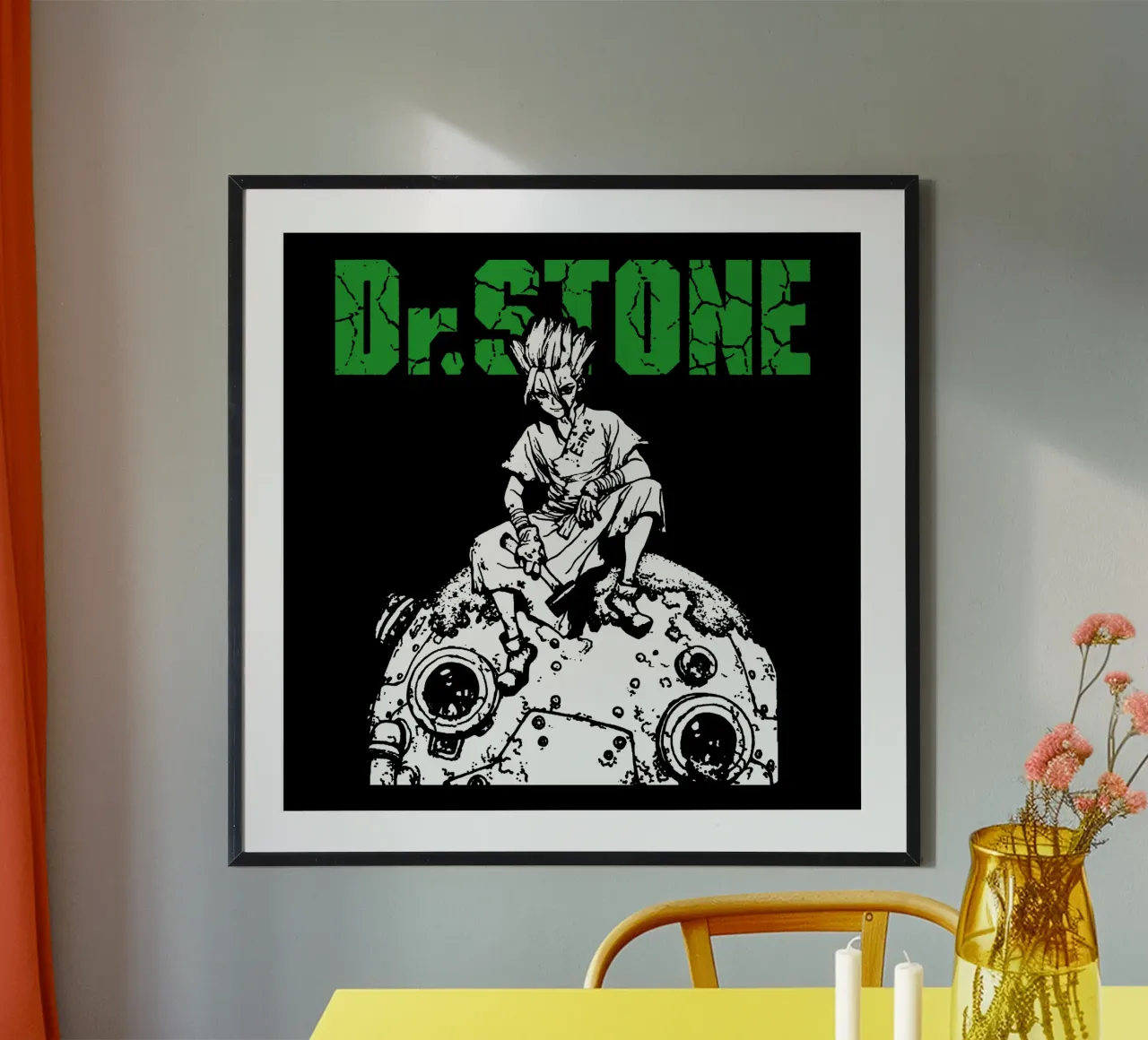 Dr. Stone Stagione 3 V1 carta hahnemühle da https://www.juniqe.com/uk/shop/Henndraws