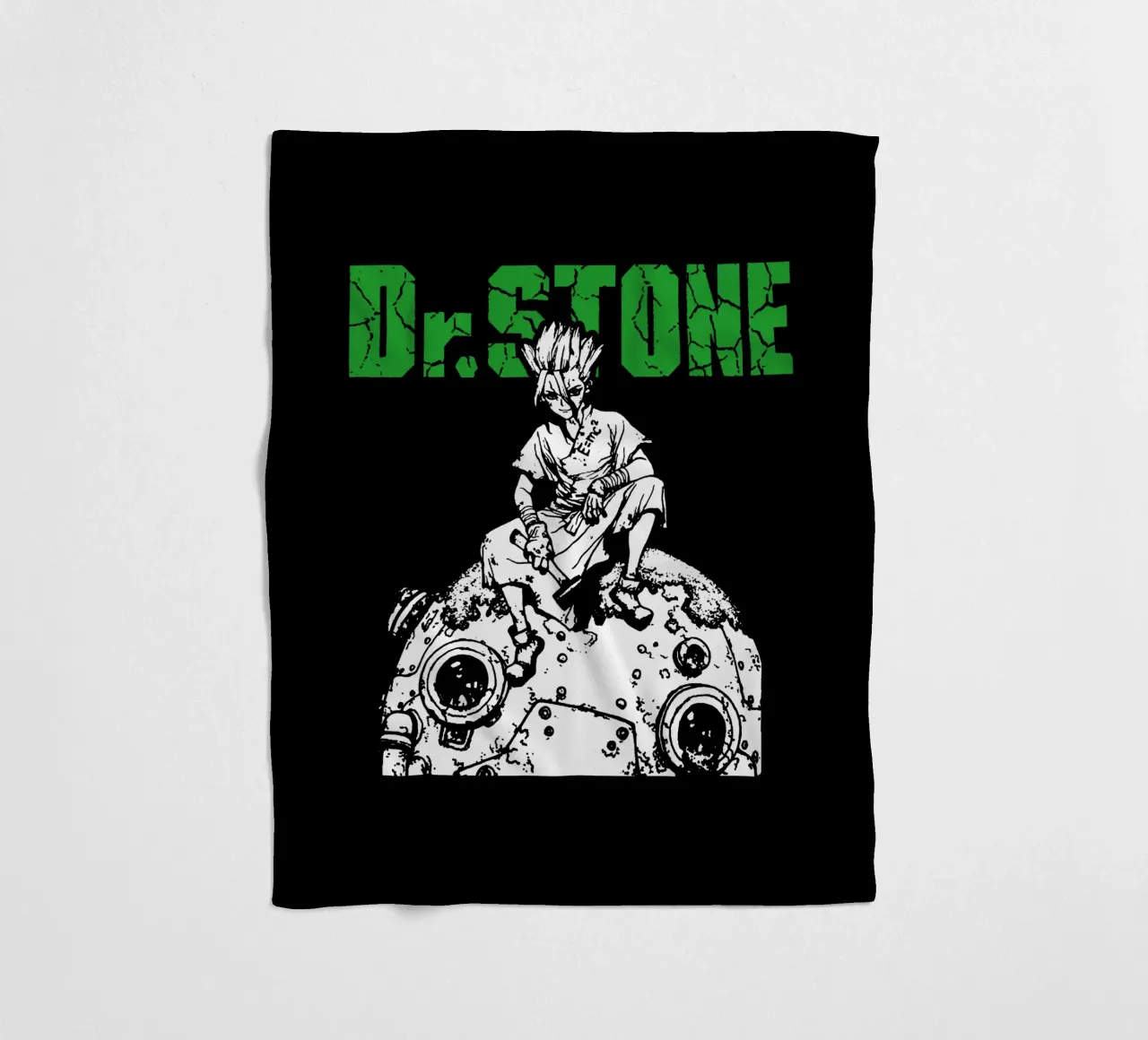 Dr. Stone Stagione 3 V1 coperta in pile da https://www.juniqe.com/uk/shop/Henndraws