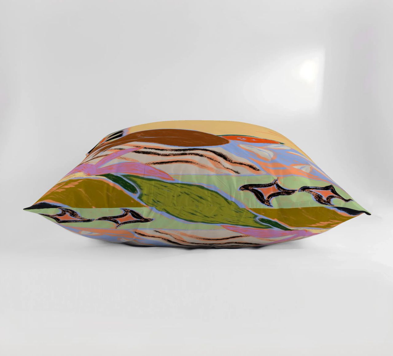 A Moment of Tranquility decorative cushion by Arty Guava