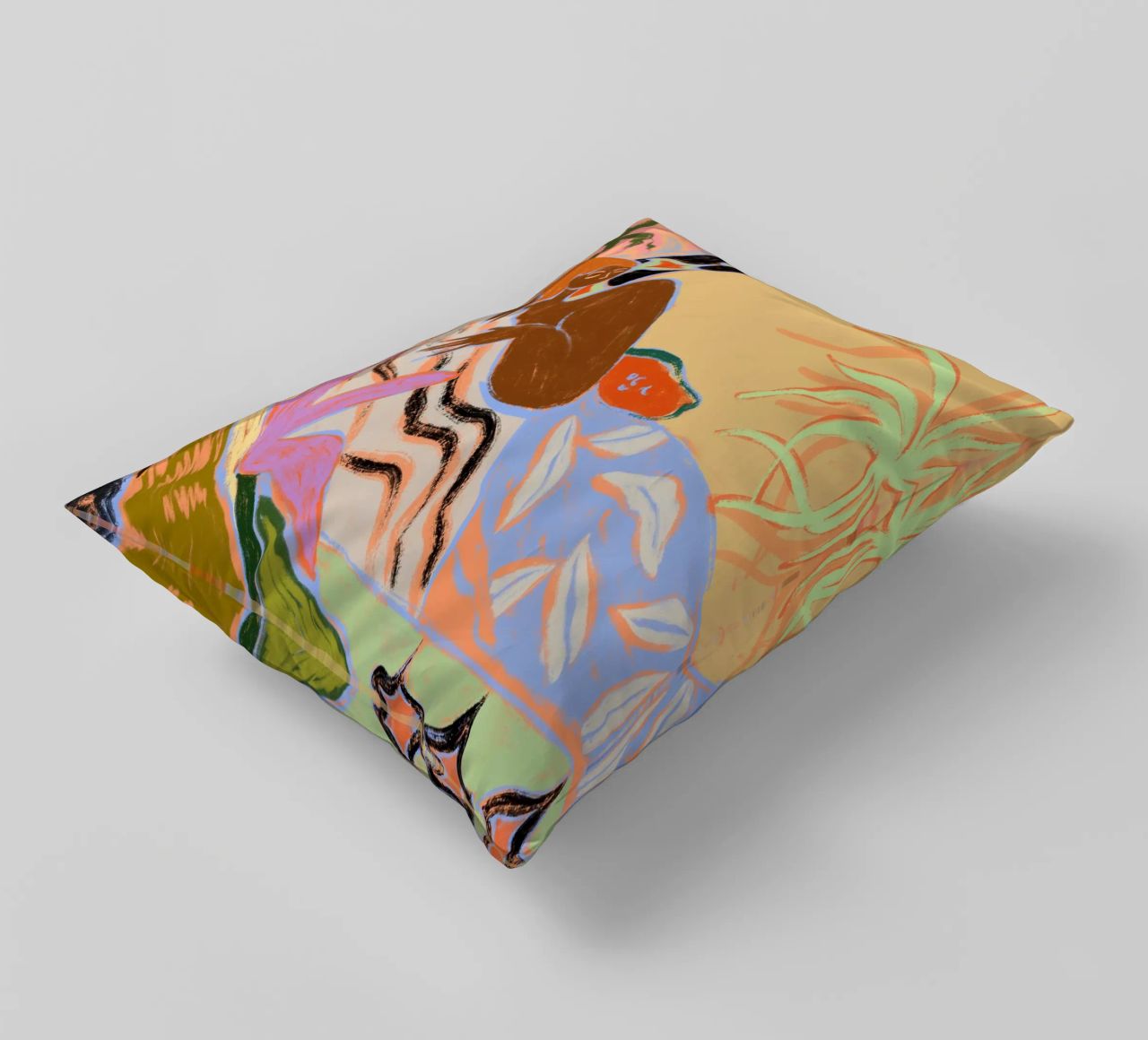 A Moment of Tranquility decorative cushion by Arty Guava