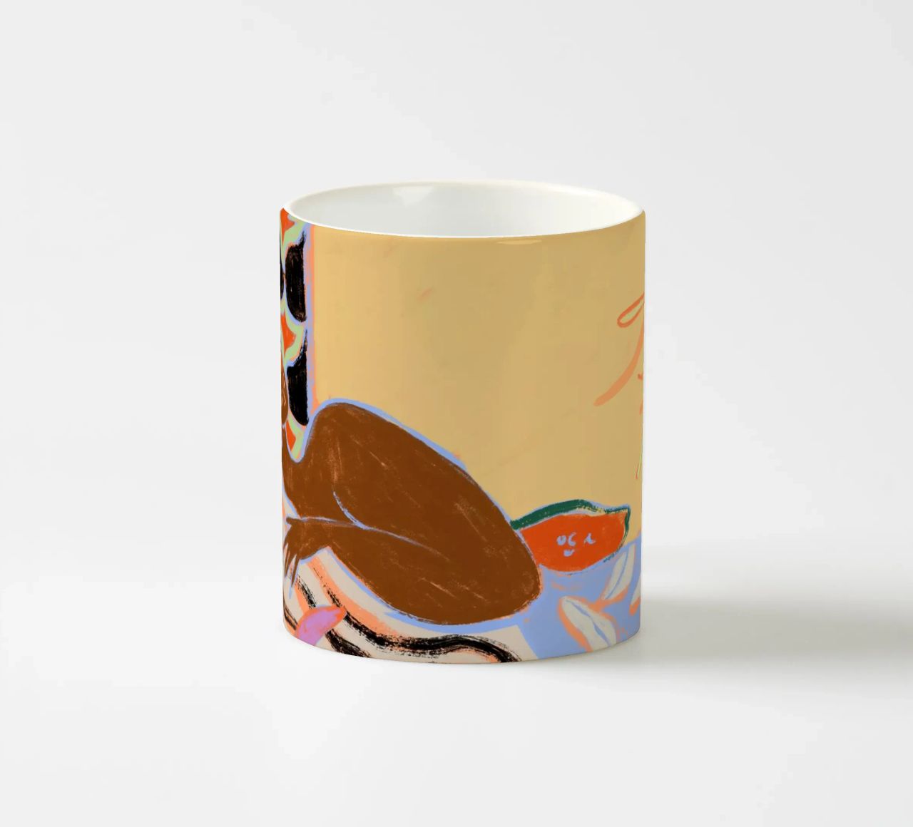 A Moment of Tranquility tazza in ceramica da Arty Guava