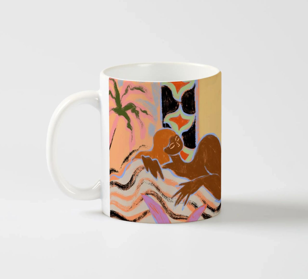 A Moment of Tranquility tazza in ceramica da Arty Guava