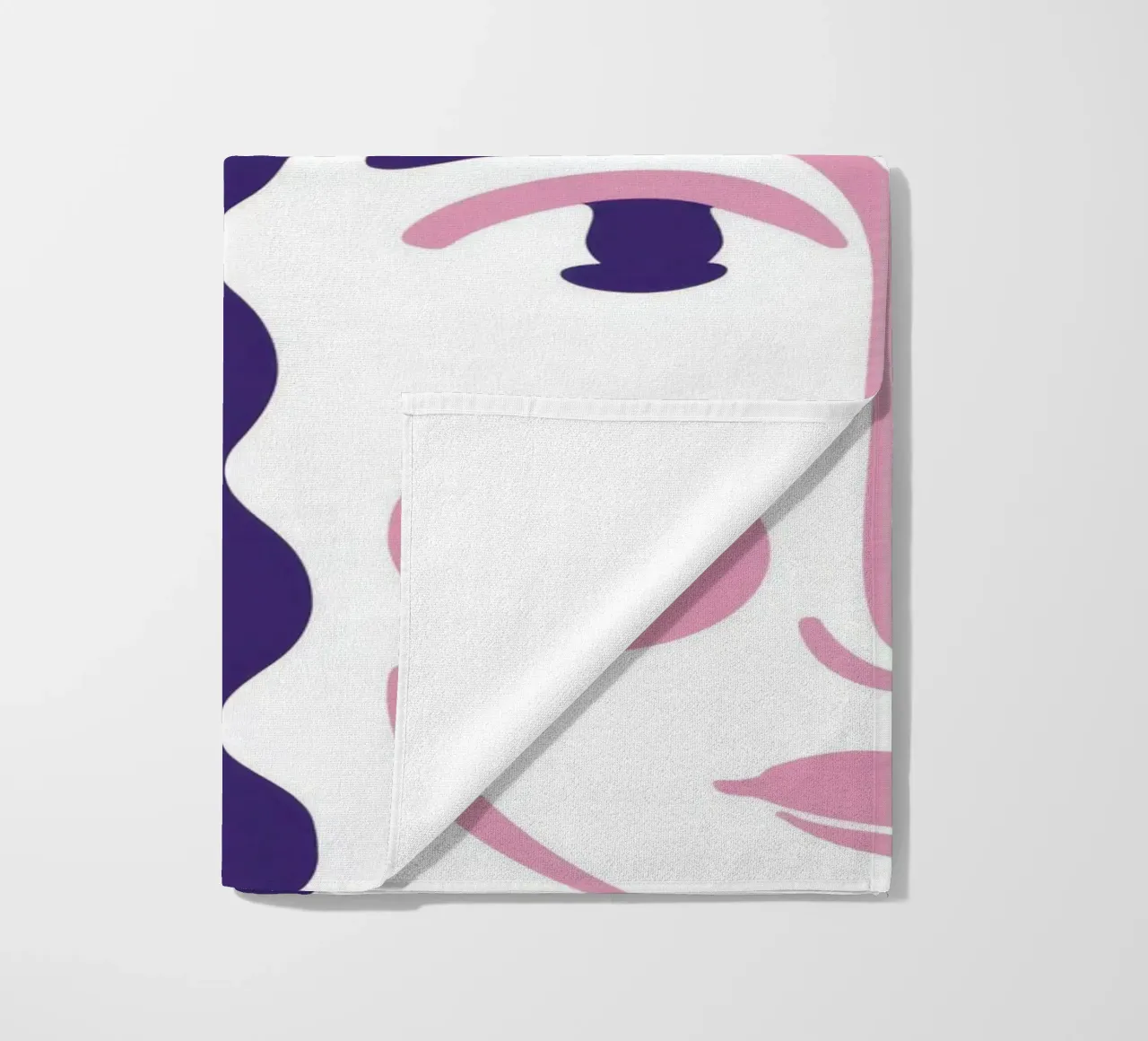 Ritratto a linee ondulate telo mare da Line Fable