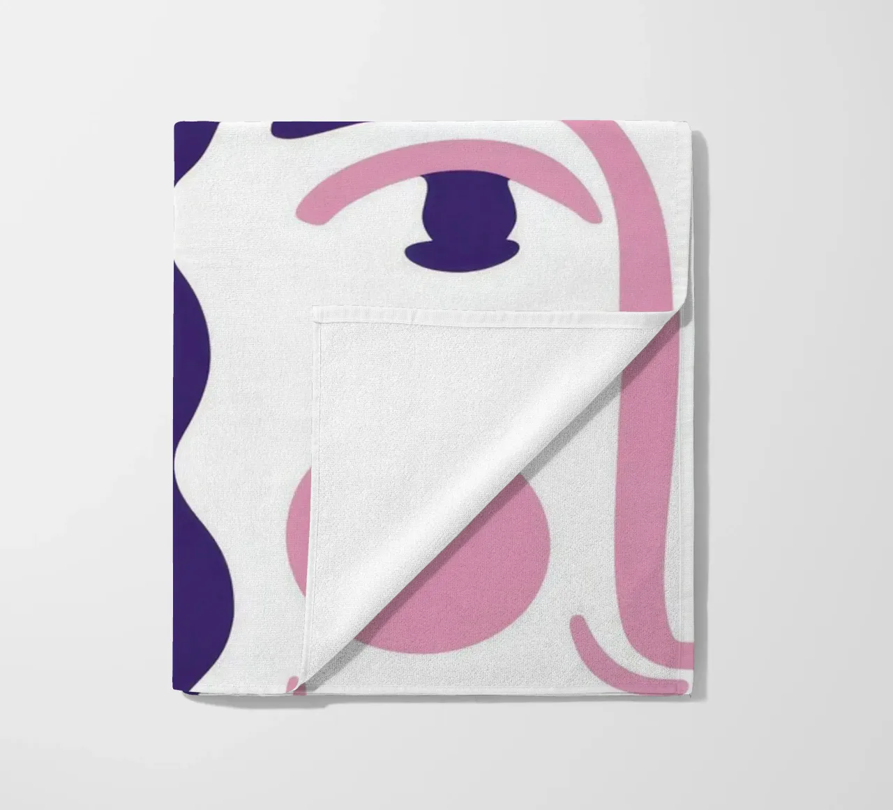 Ritratto a linee ondulate telo mare da Line Fable