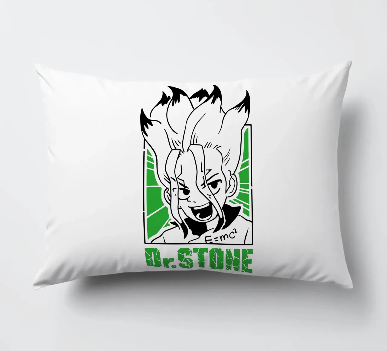 Dr. Stone Season 3 V3 decorative cushion by https://www.juniqe.com/uk/shop/Henndraws