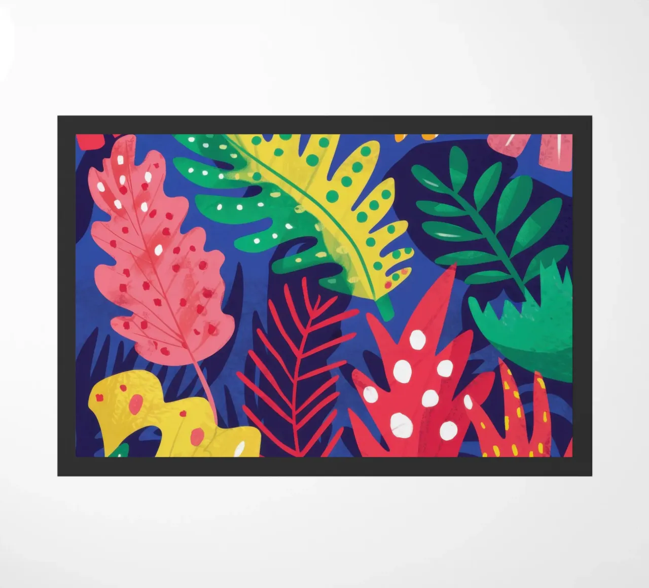 Febbre da giungla cromatica zerbino da Obs Canvas