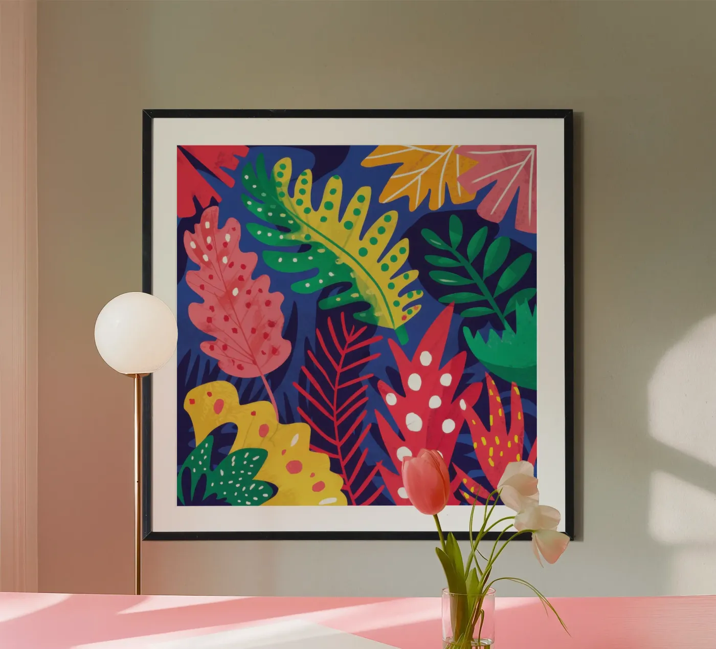 Febbre da giungla cromatica poster da Obs Canvas