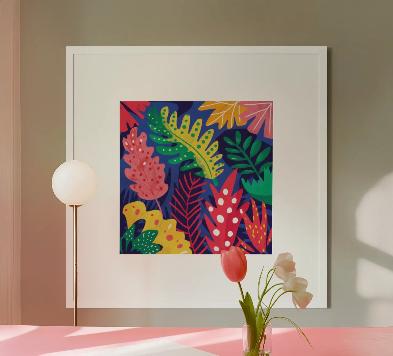 Febbre da giungla cromatica poster da Obs Canvas