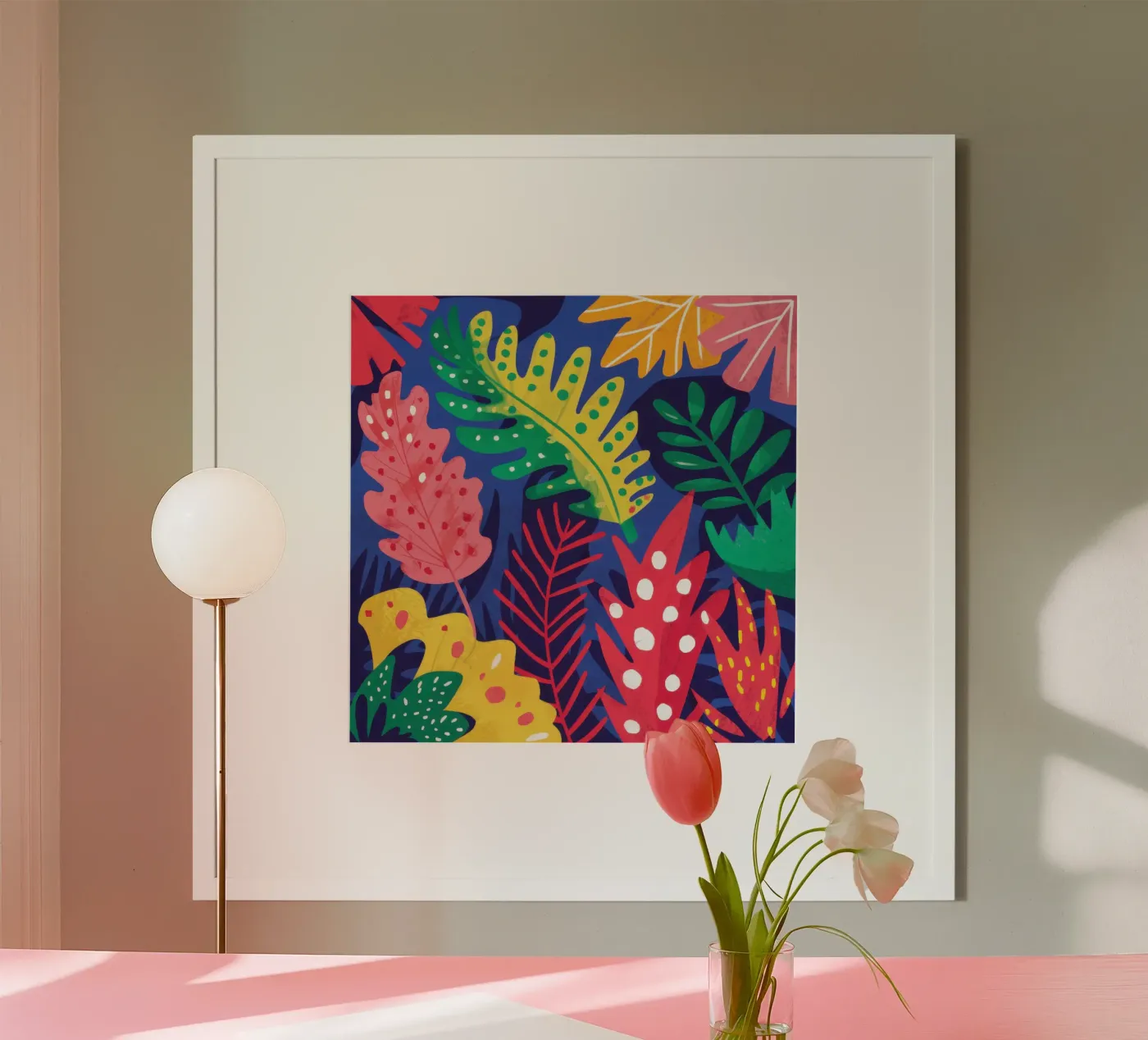 Febbre da giungla cromatica poster da Obs Canvas