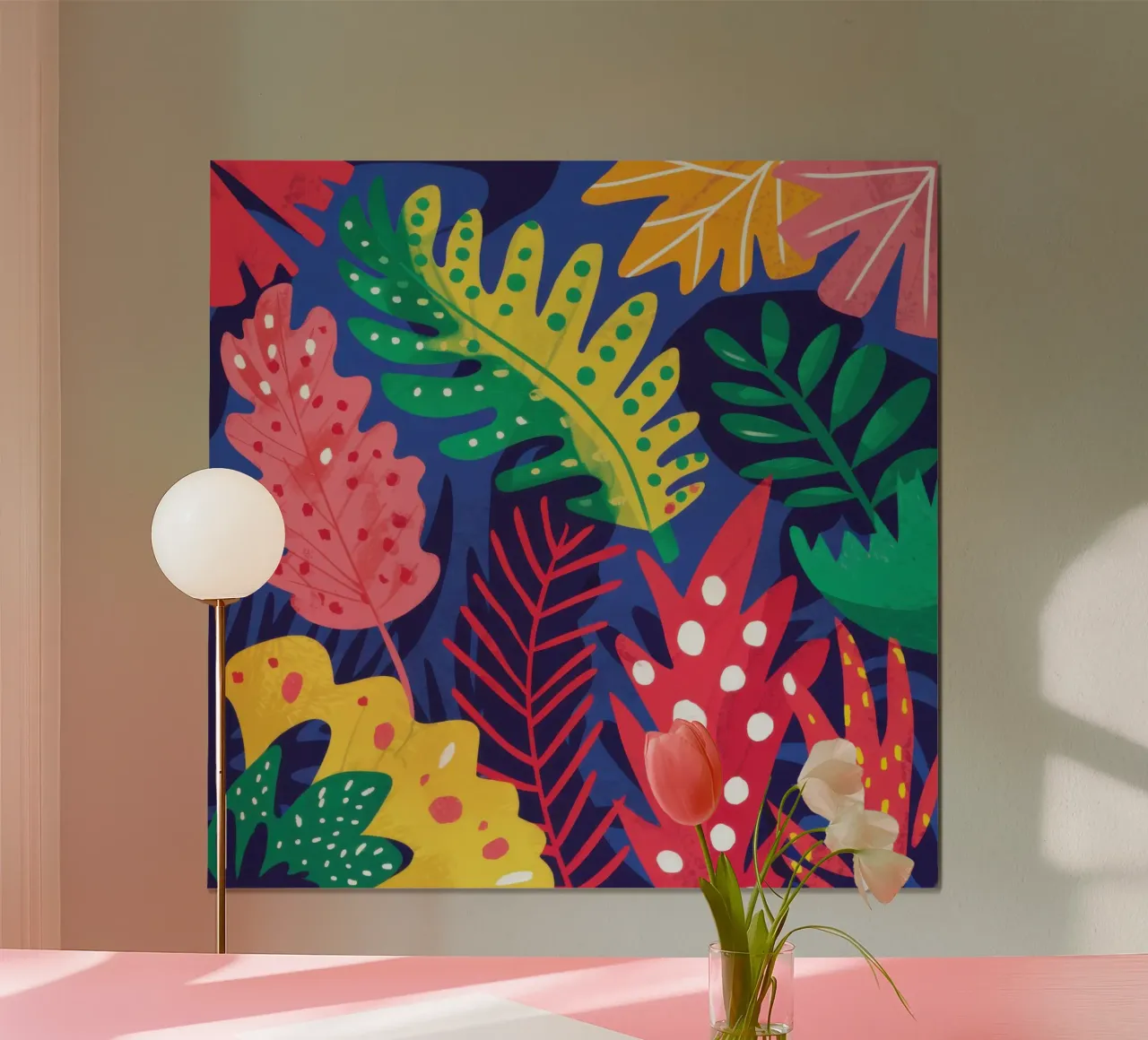 Febbre da giungla cromatica poster da Obs Canvas