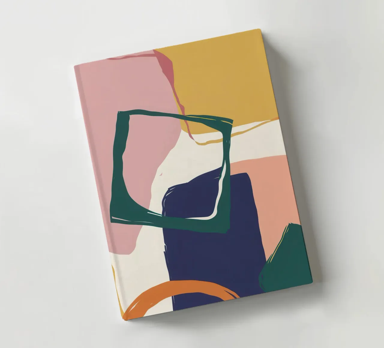 Balanced Forms in Space notebook by Thistle Bloom
