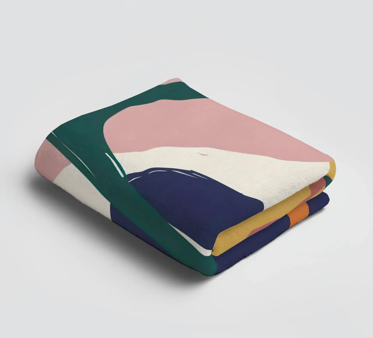 Balanced Forms in Space towel by Thistle Bloom