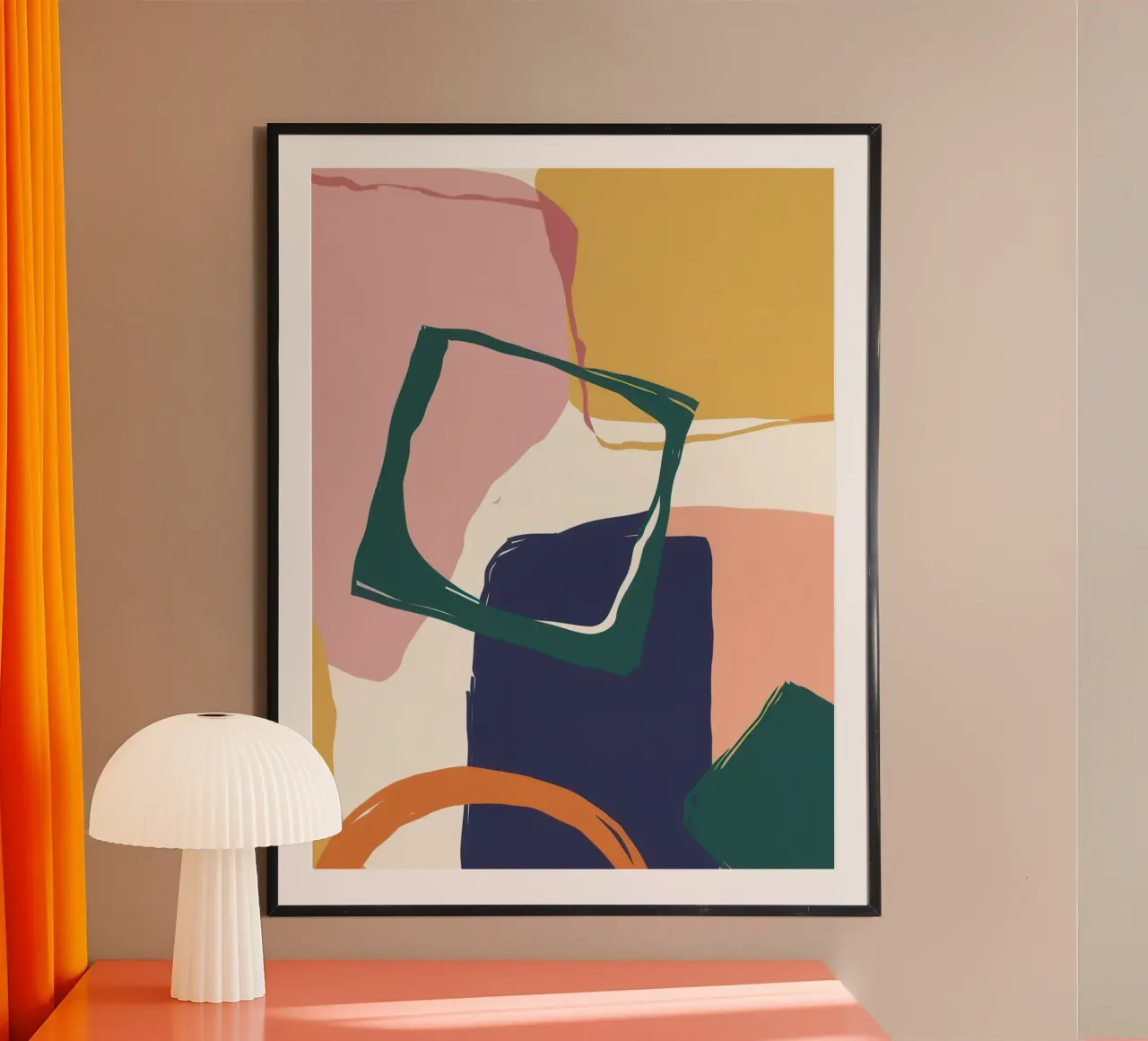 Balanced Forms in Space hahnemühle by Thistle Bloom